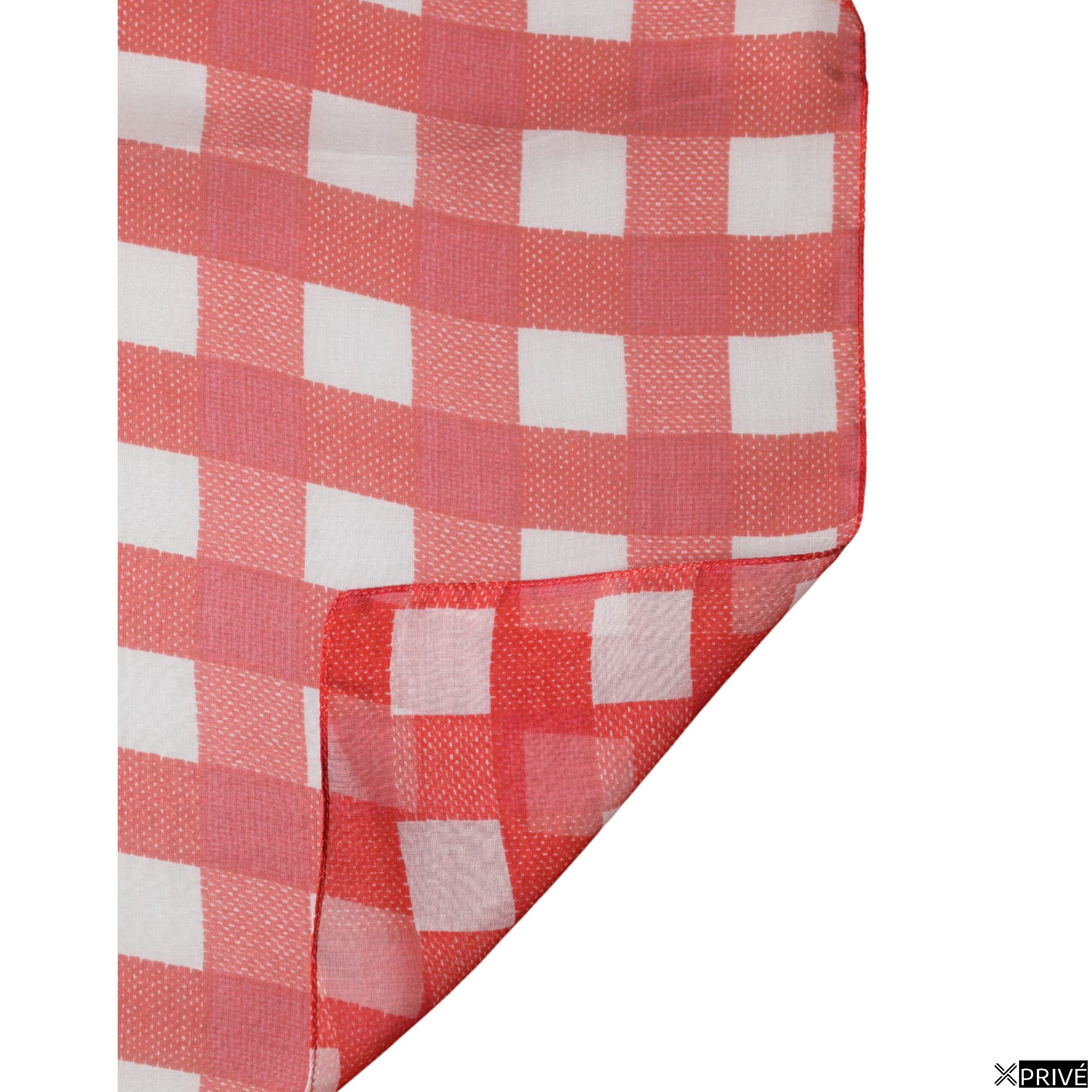 Écharpe blanc et rouge — 4