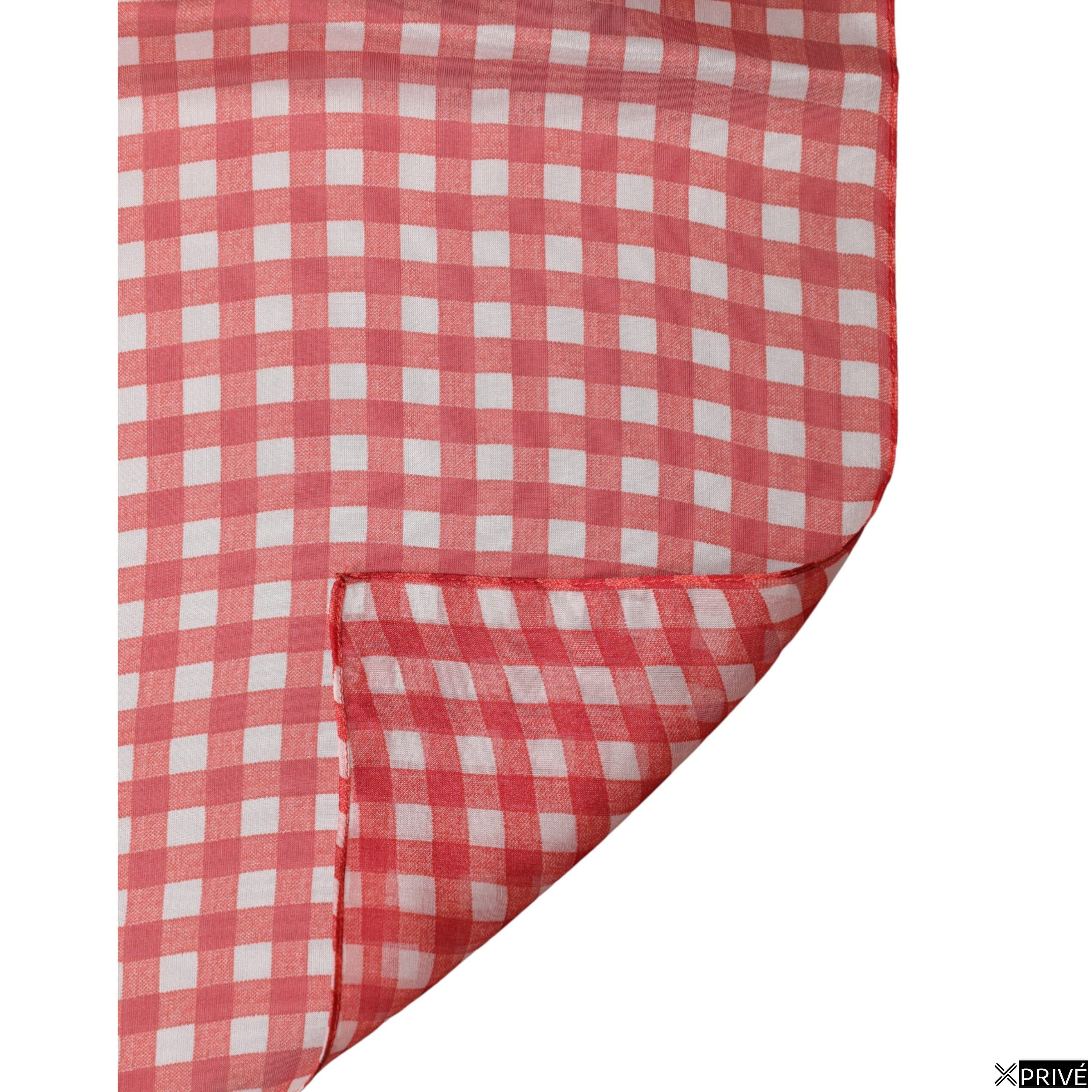 Écharpe blanc et rouge — 4