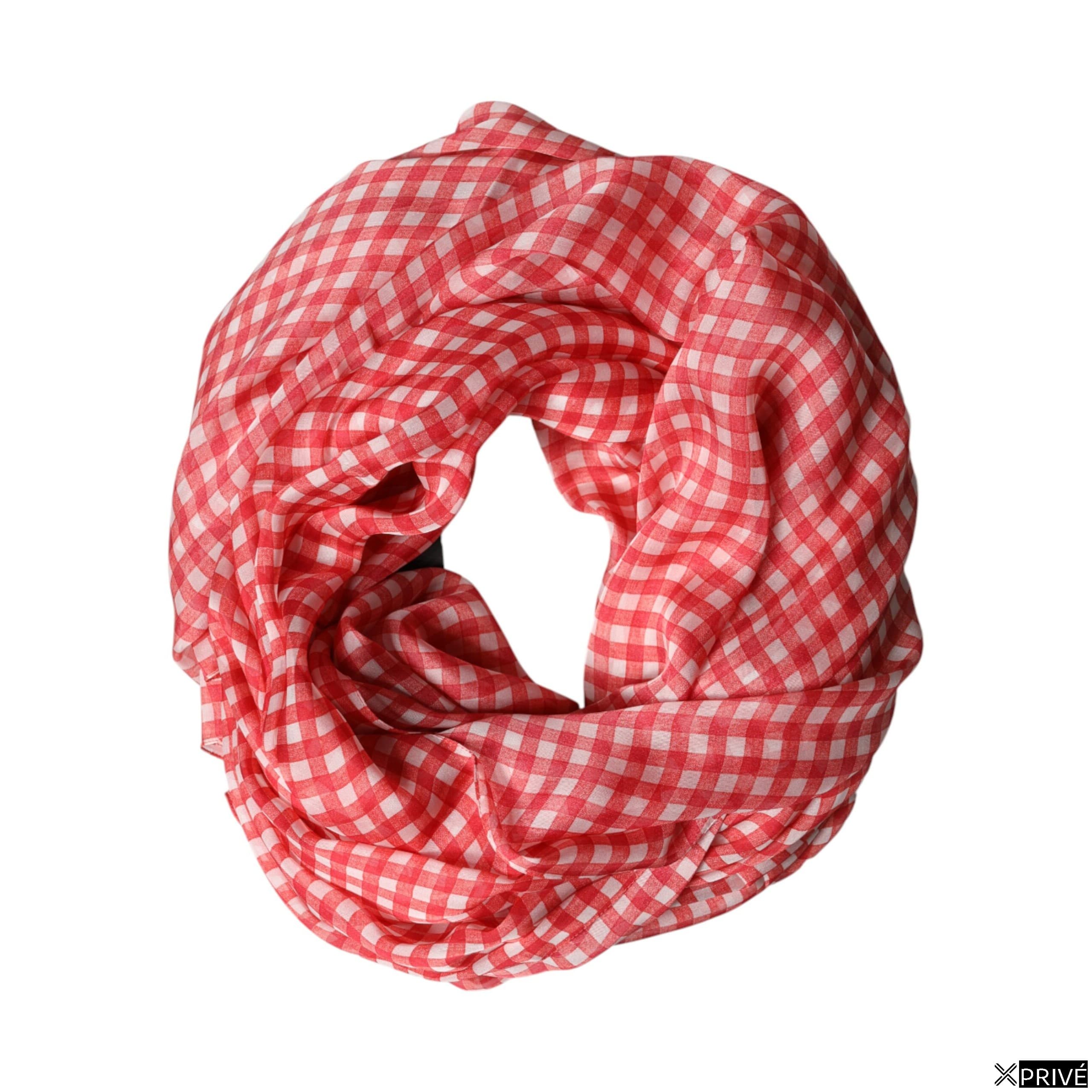 Écharpe blanc et rouge — 1