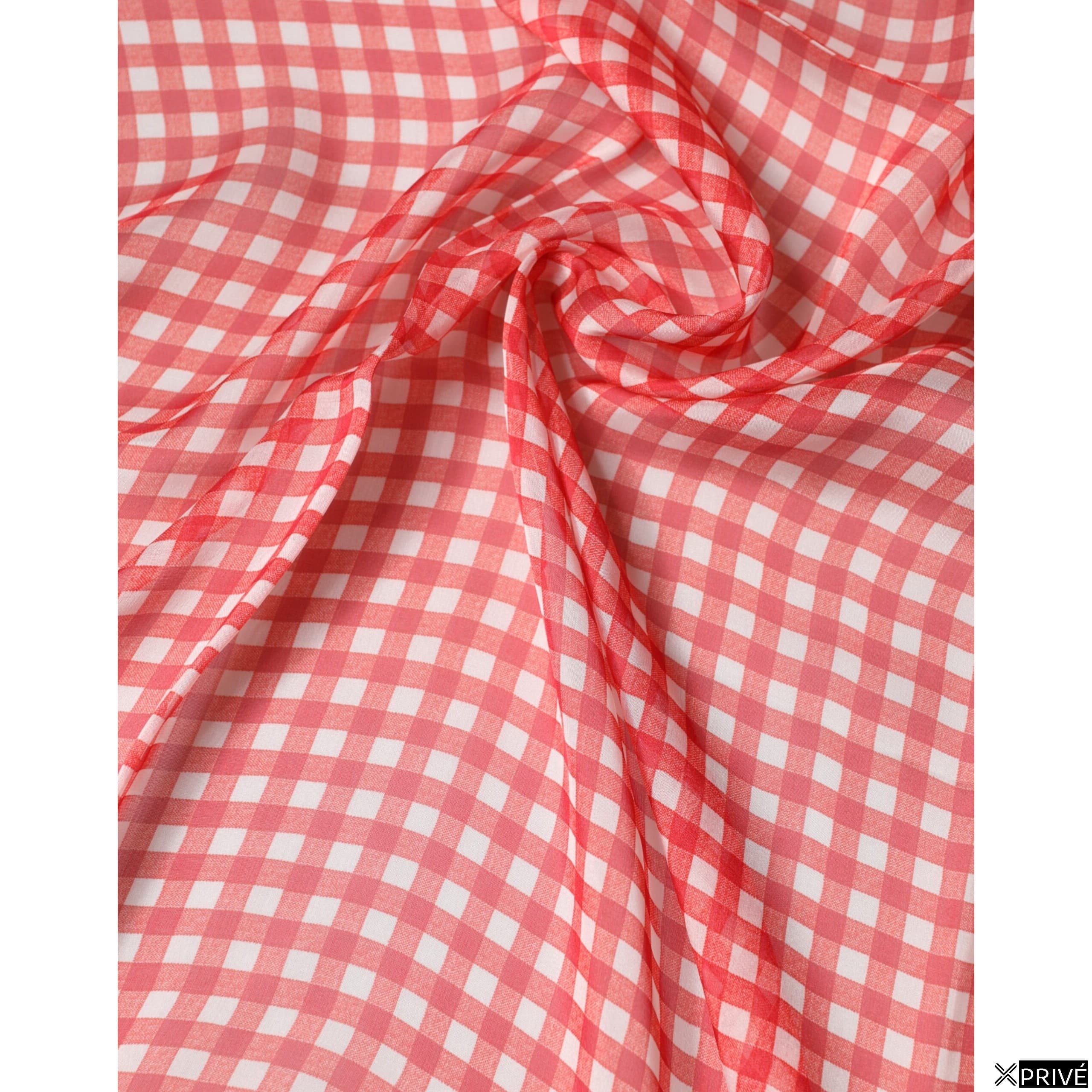 Écharpe blanc et rouge — 5