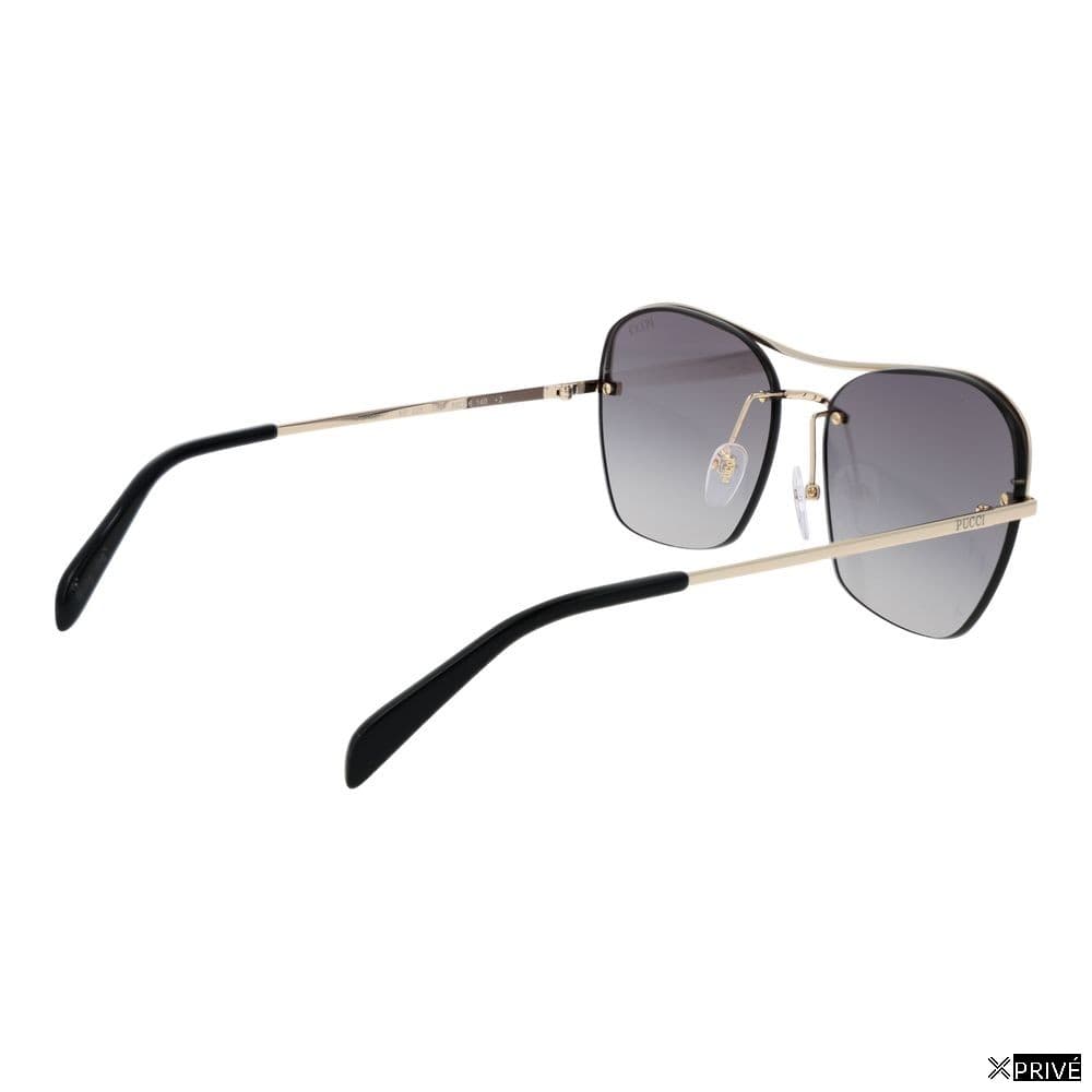 Lunettes de soleil dorées — 3