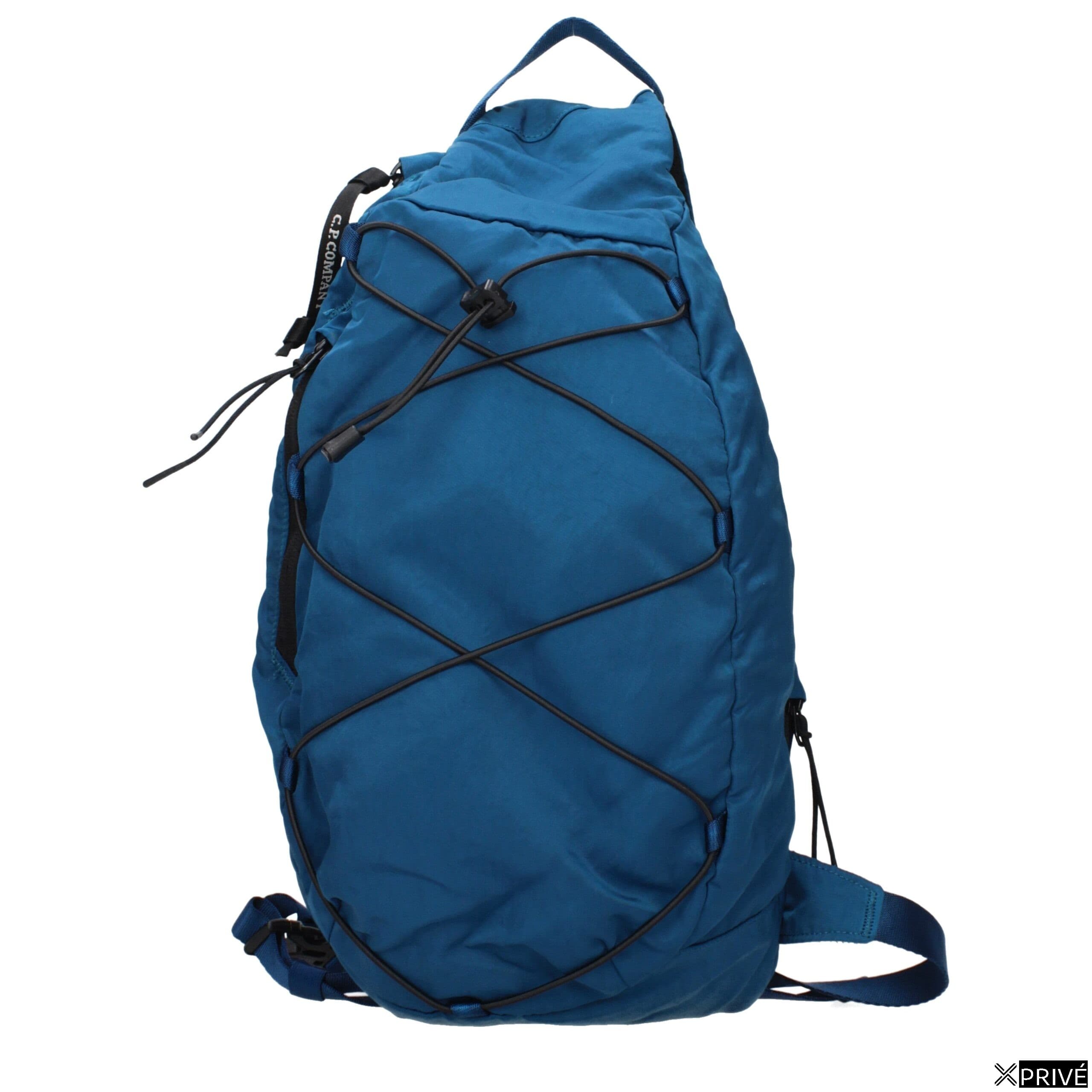 Sac porté croisé bleu en Tissu — 1