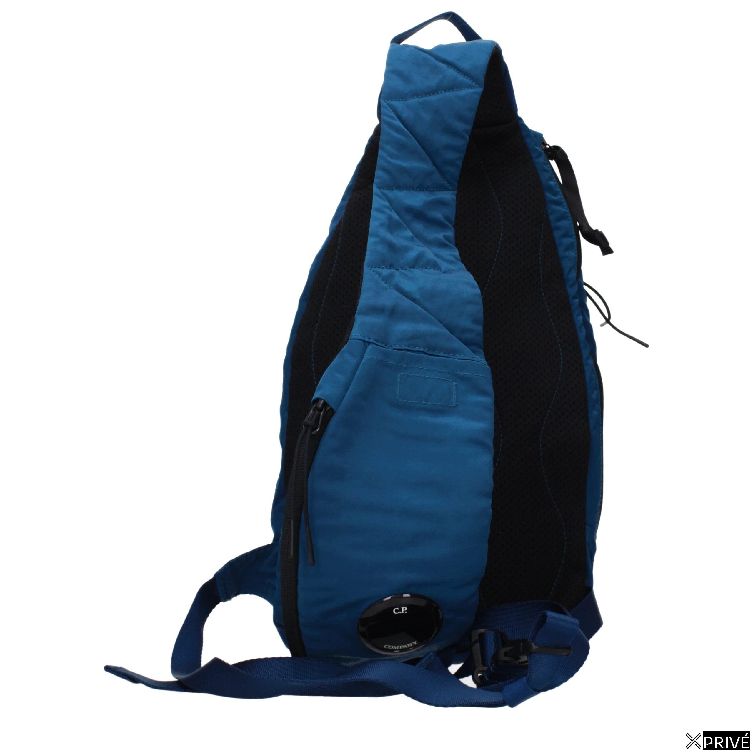 Sac porté croisé bleu en Tissu — 3
