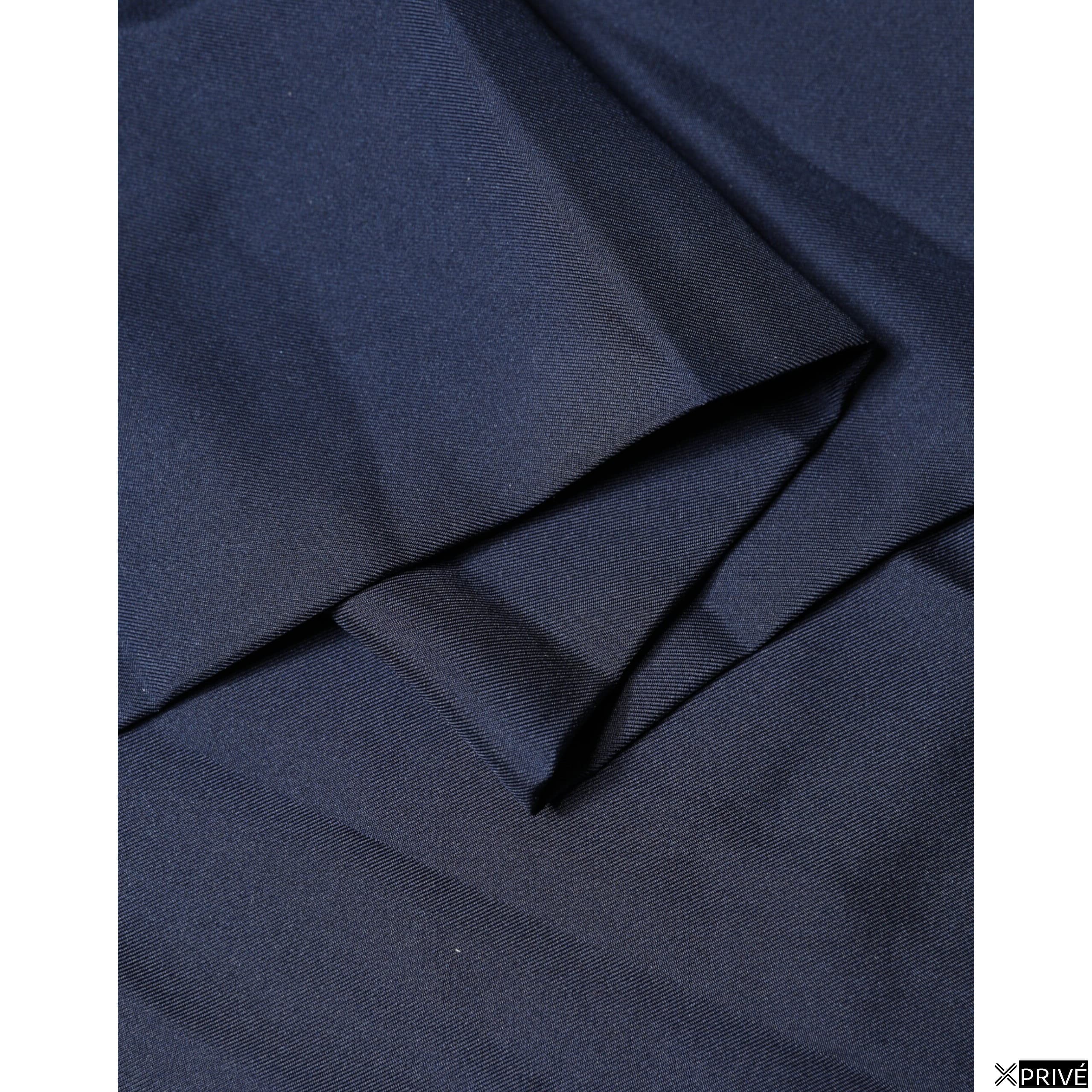 Écharpe bleu marine — 4