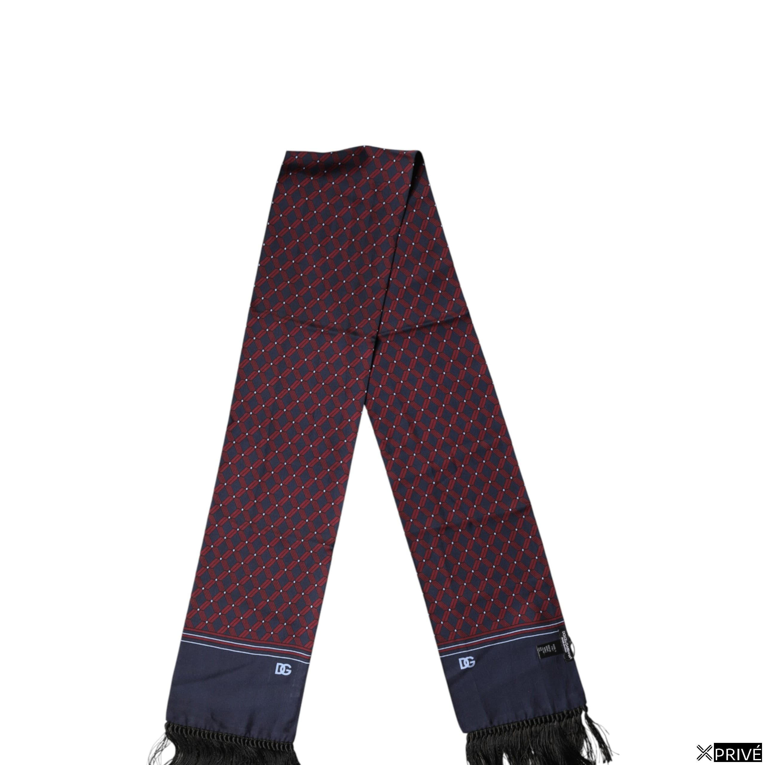 Écharpe bordeaux — 1