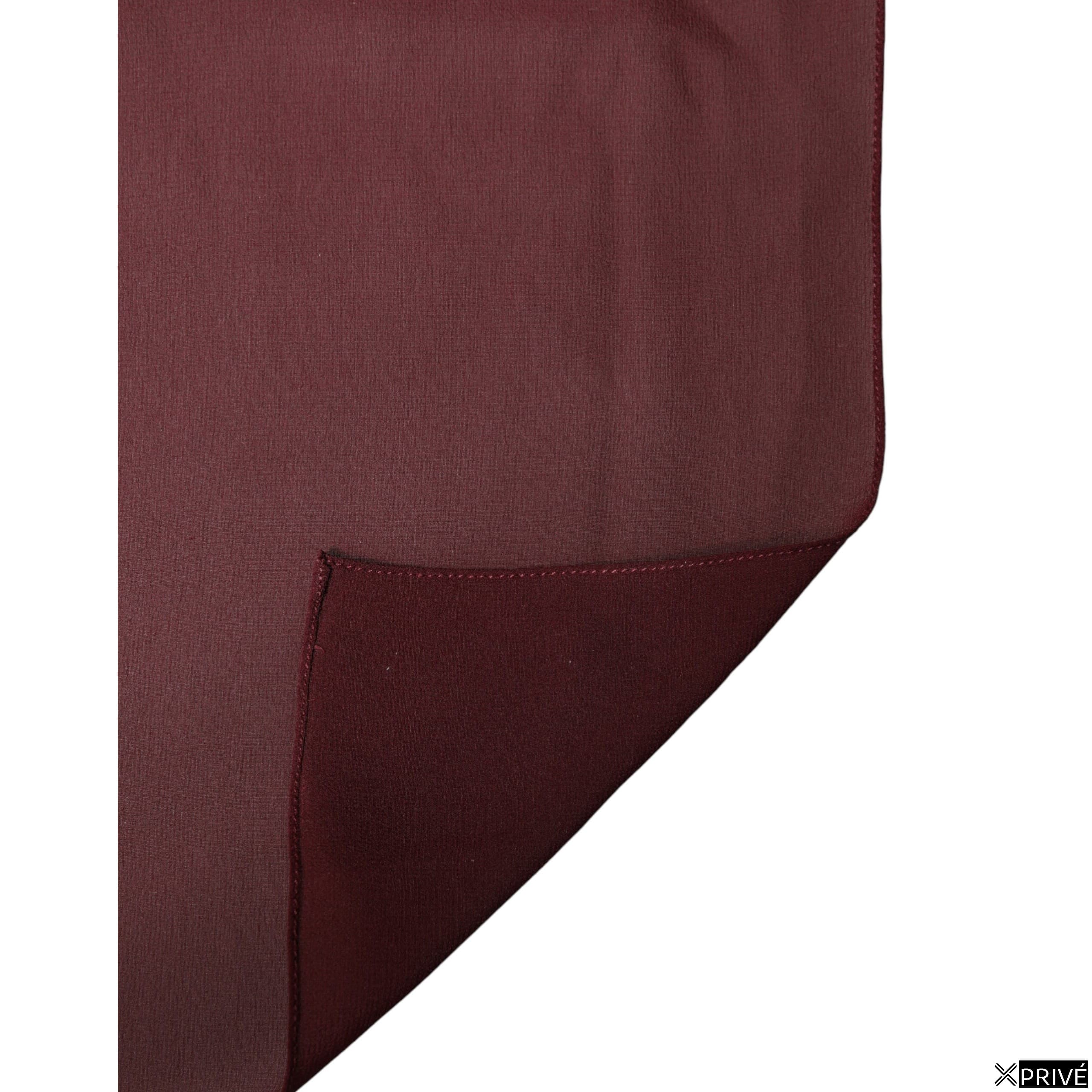 Écharpe bordeaux — 5