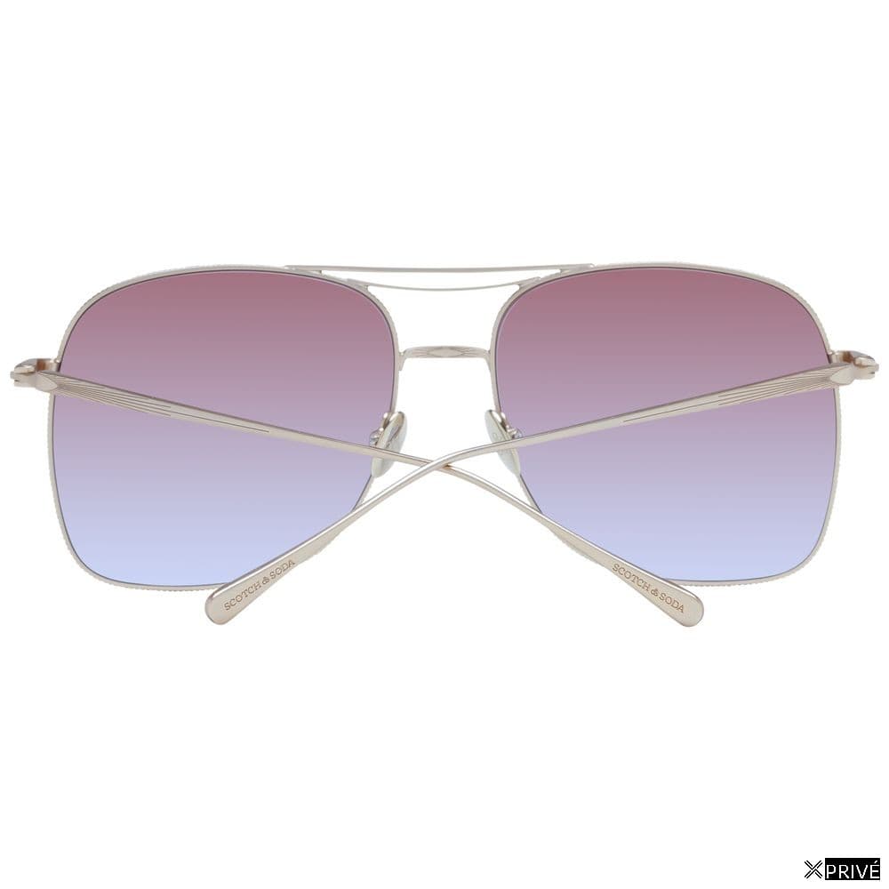 Lunettes de soleil dorées — 3