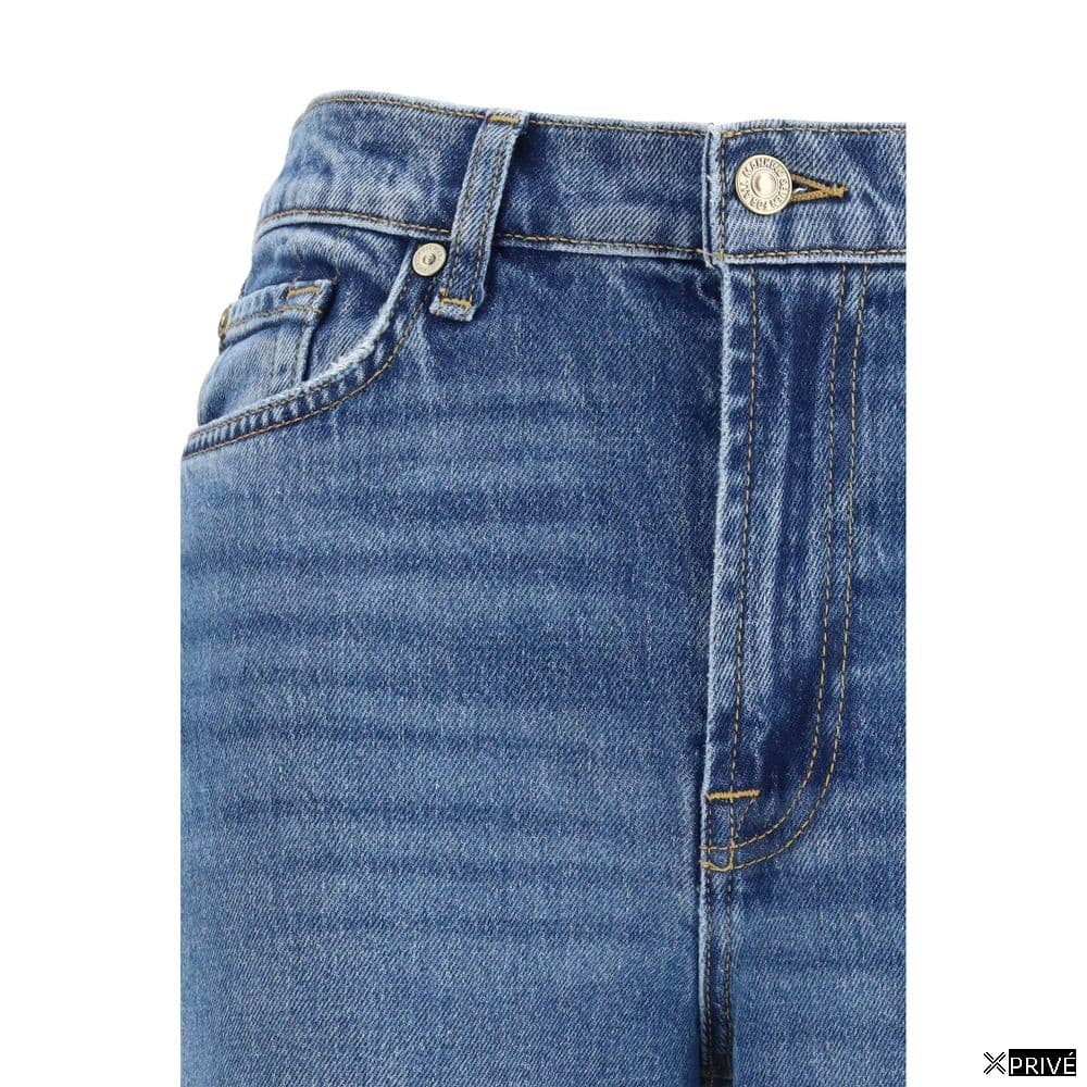 Jeans bleu en Coton — 3