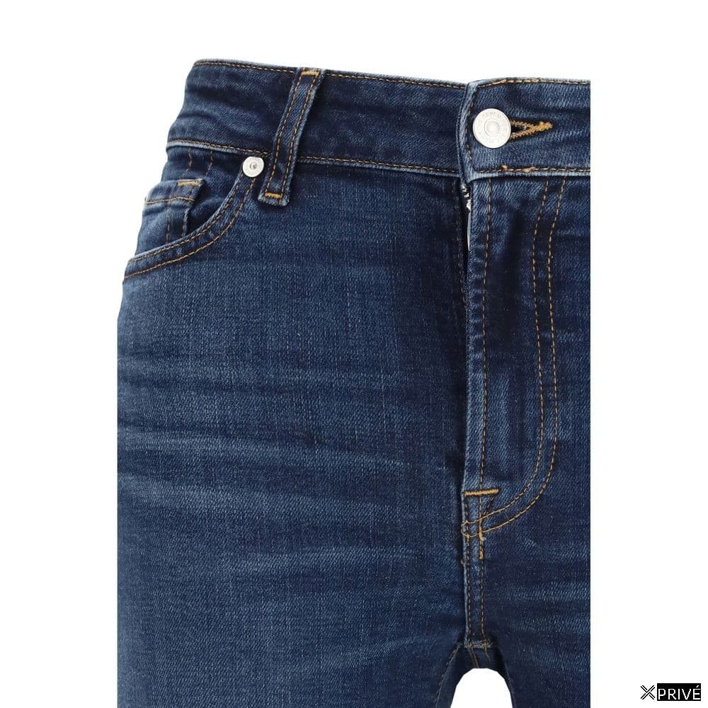 Jeans bleu en Coton — 3