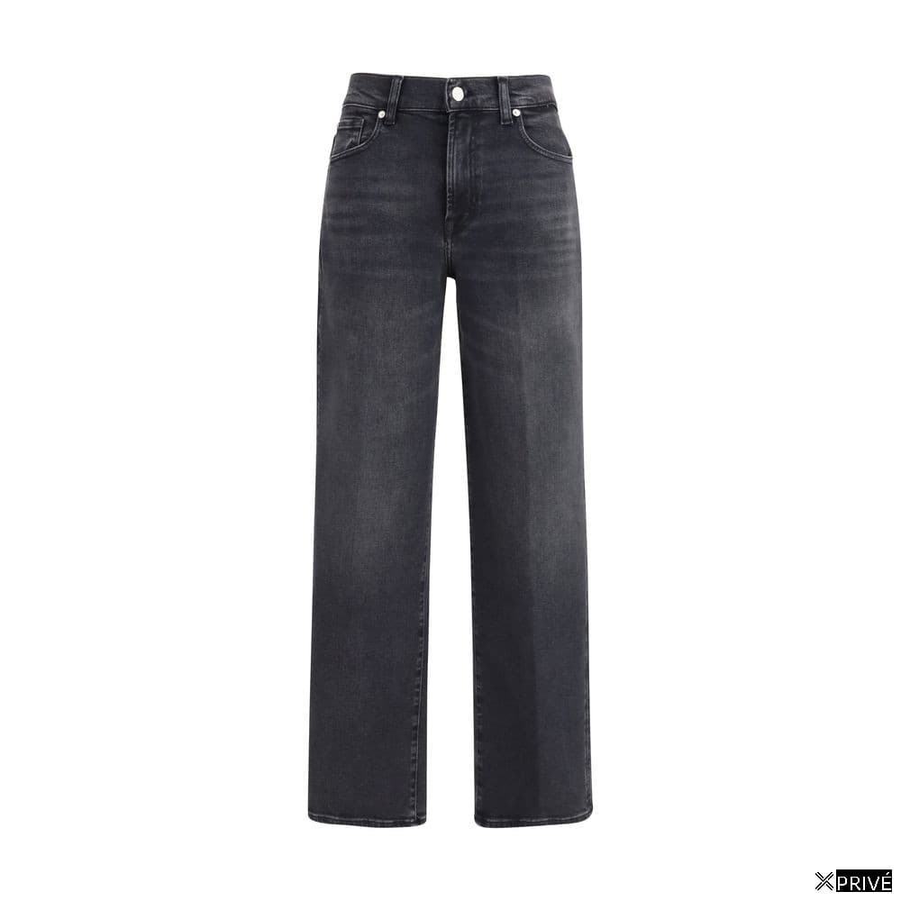 Jeans noir en Coton — 1