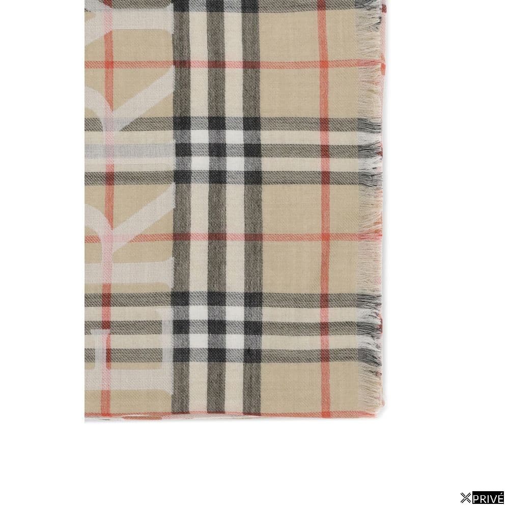 Écharpe beige en Laine — 3