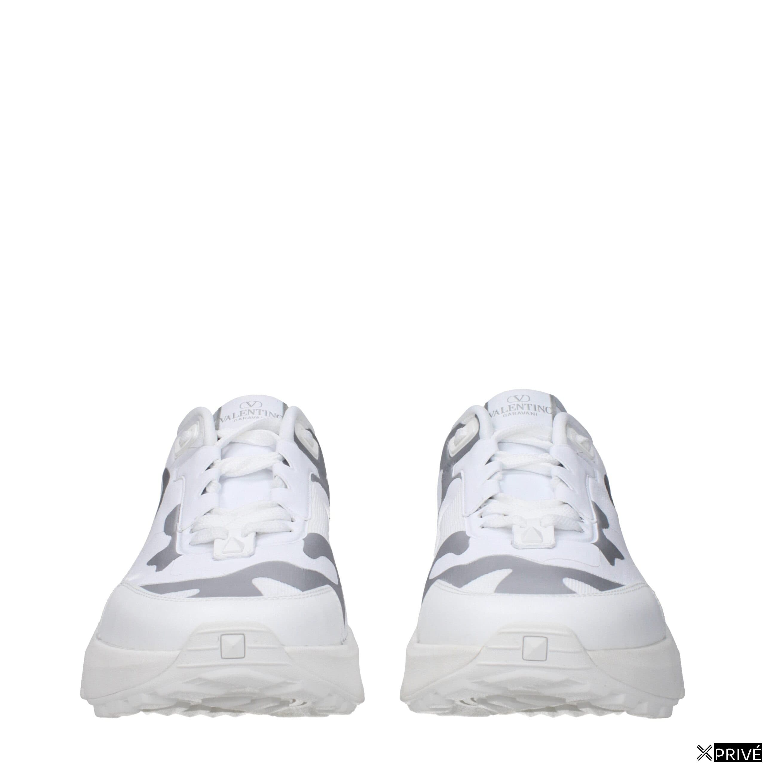 Chaussures de sport blanches en Tissu — 3