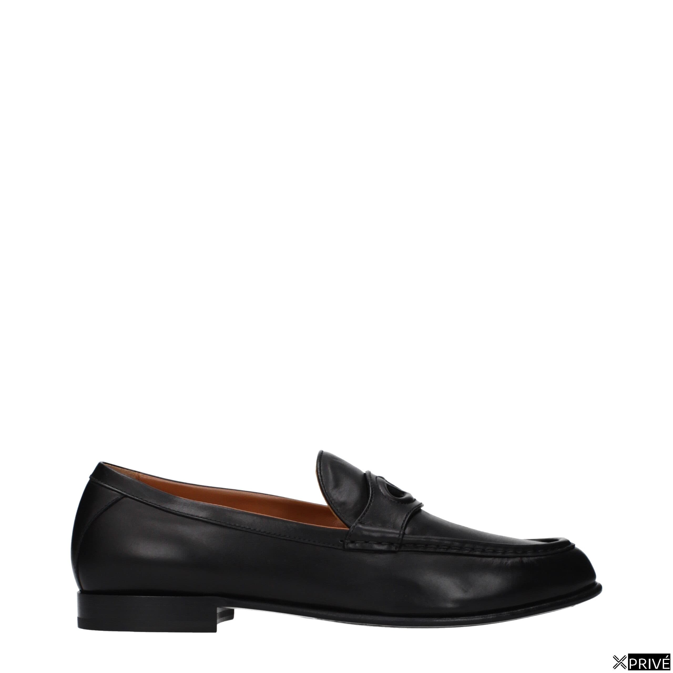 Mocassin noir en Cuir — 1