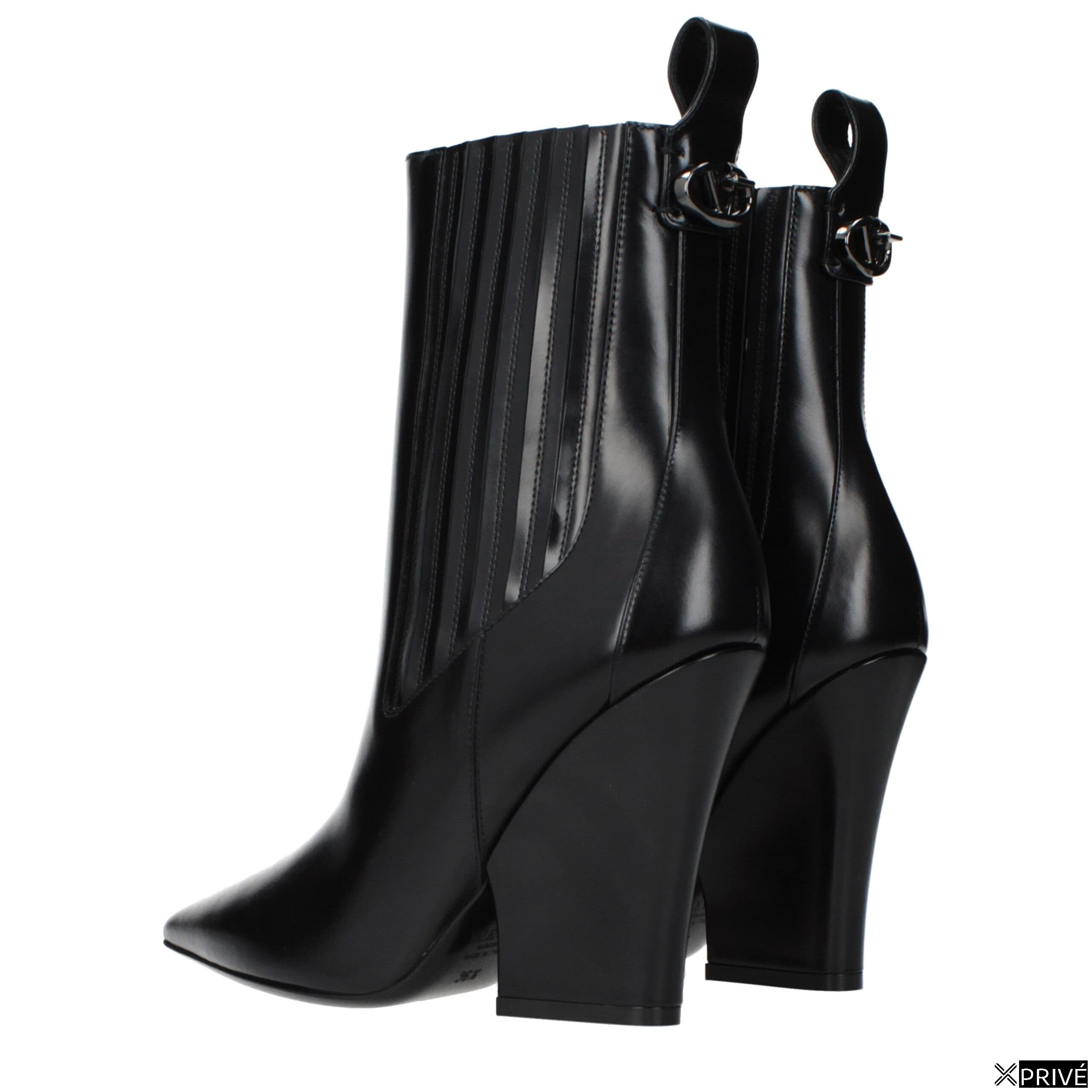 Bottes noires en Cuir — 4