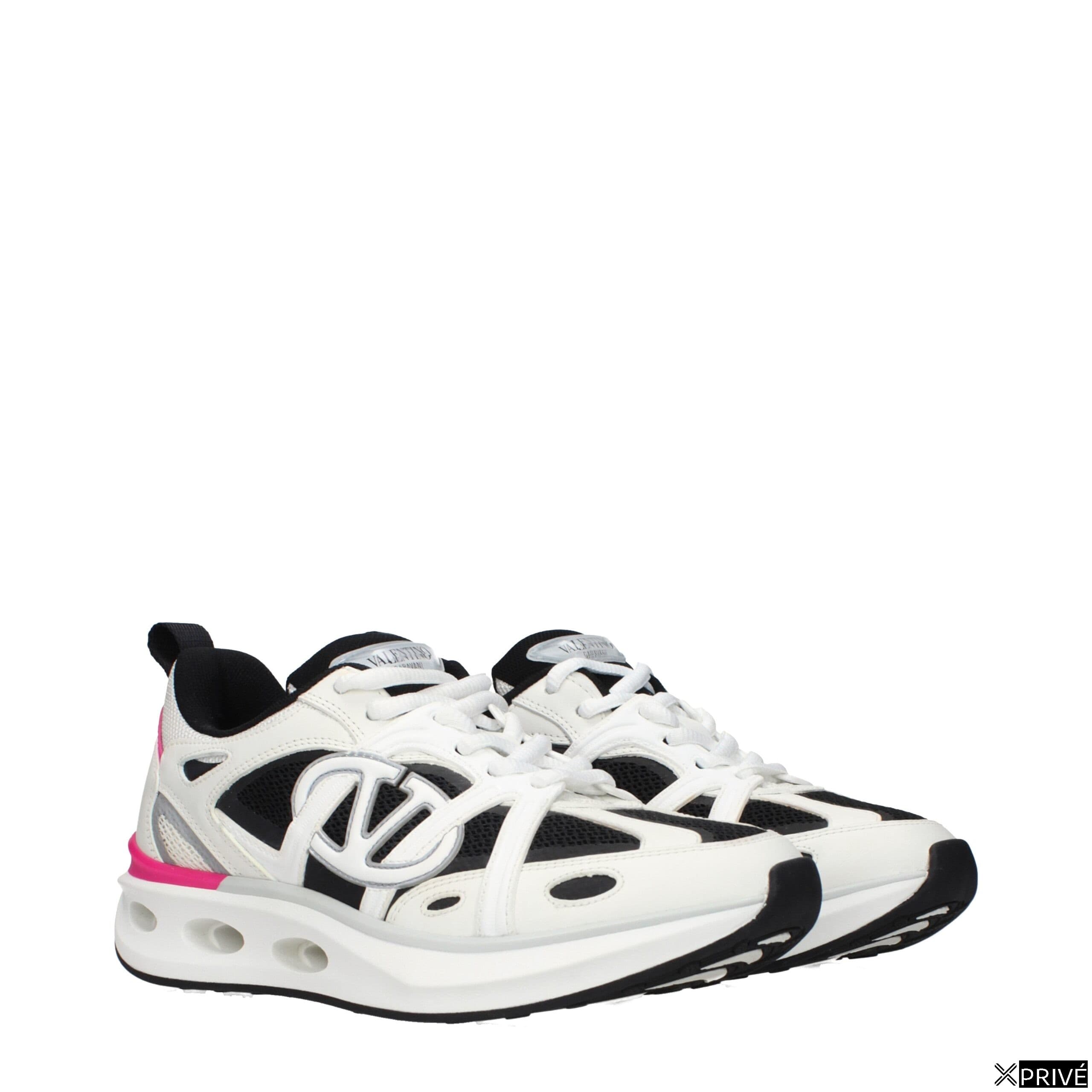 Chaussures de sport blanches en Tissu — 2