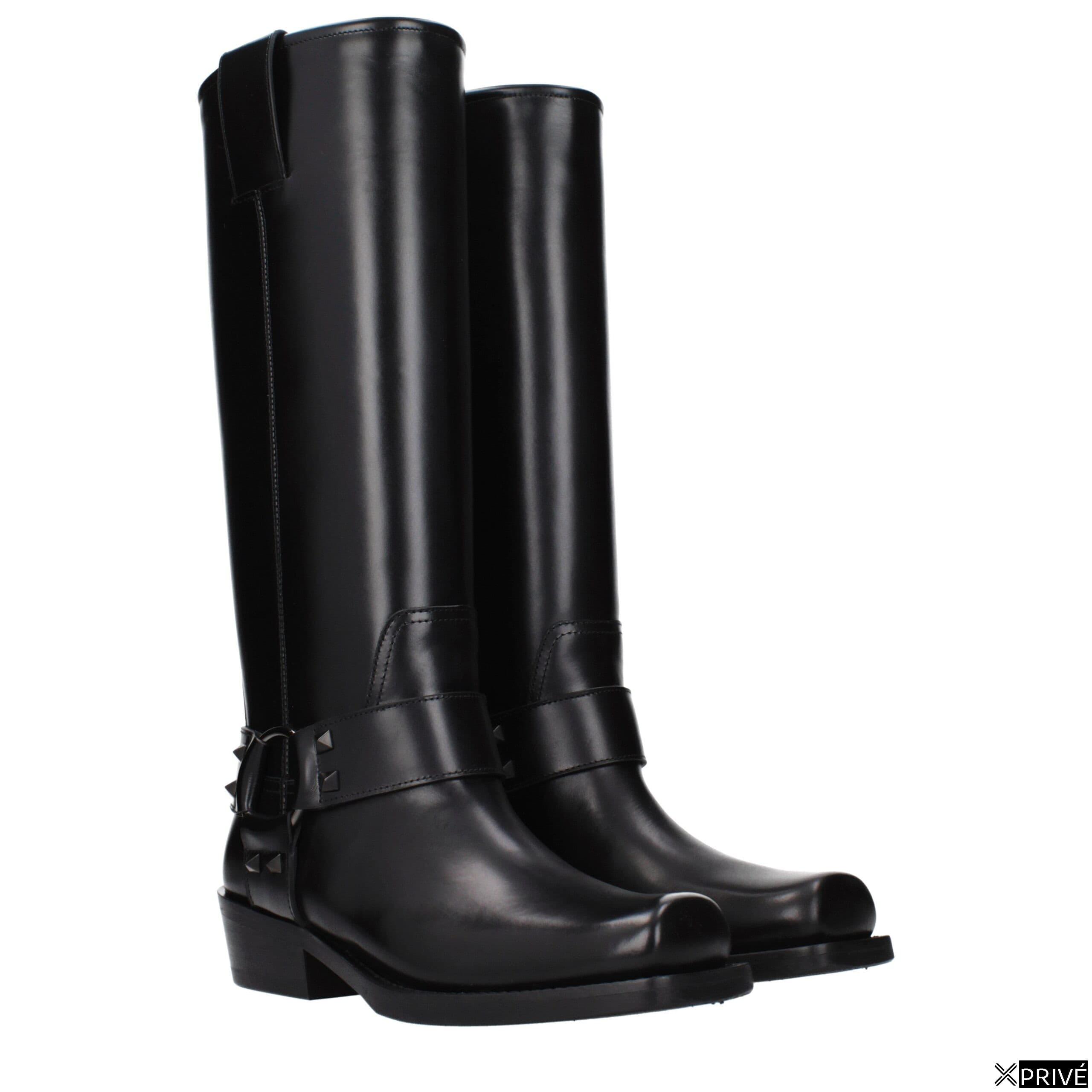 Bottes noires en Cuir — 2