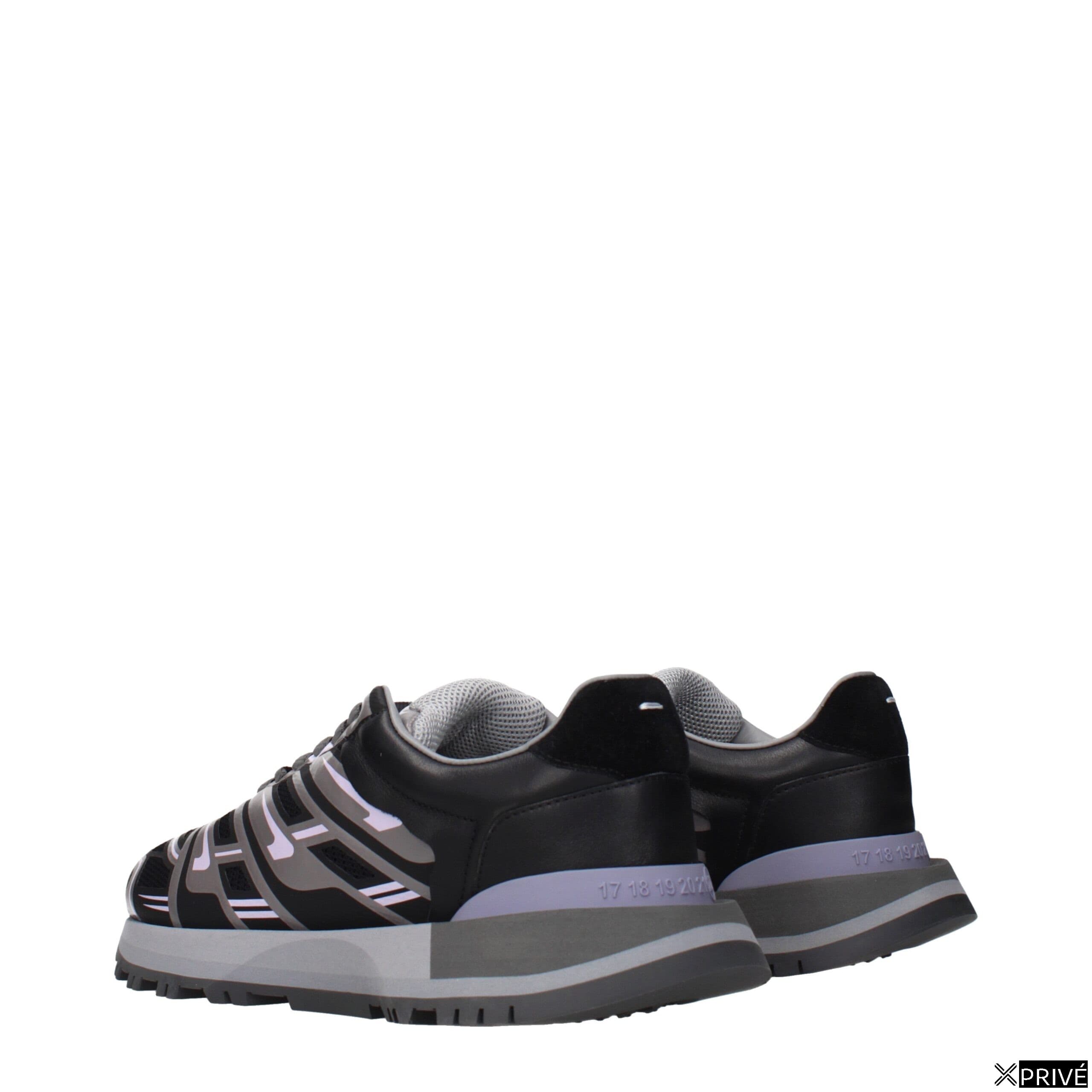 Chaussures de sport noires en Tissu — 4