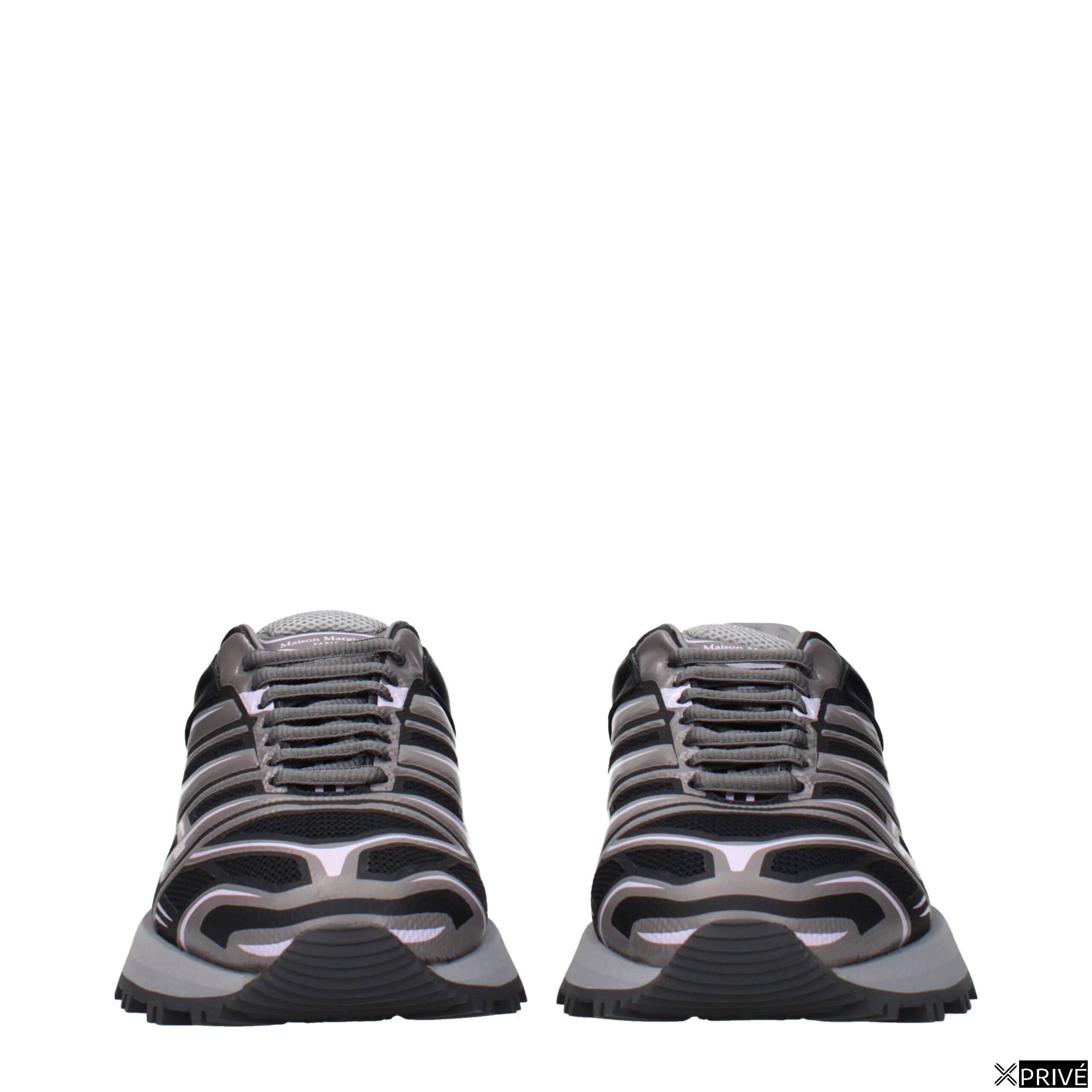 Chaussures de sport noires en Tissu — 3