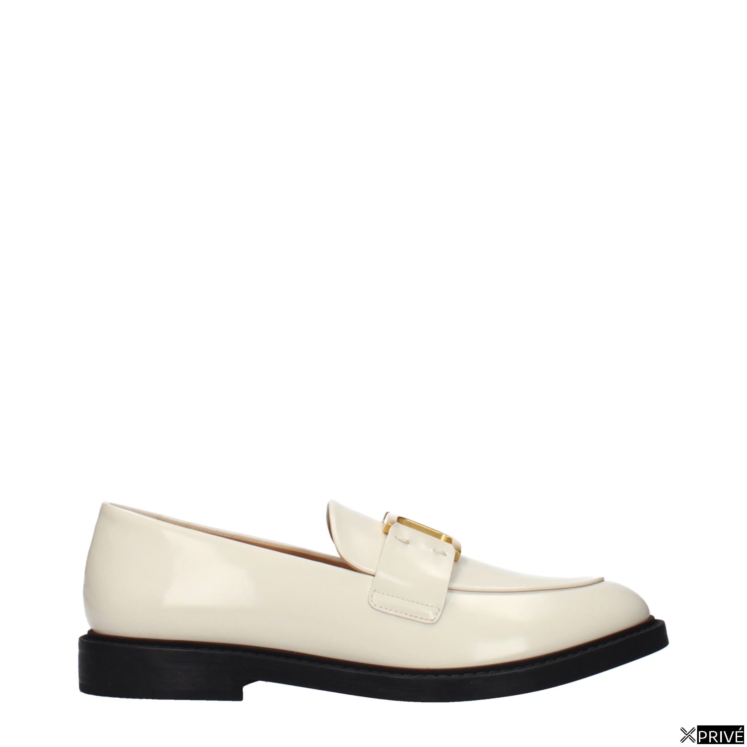 Mocassin beige en Cuir — 1