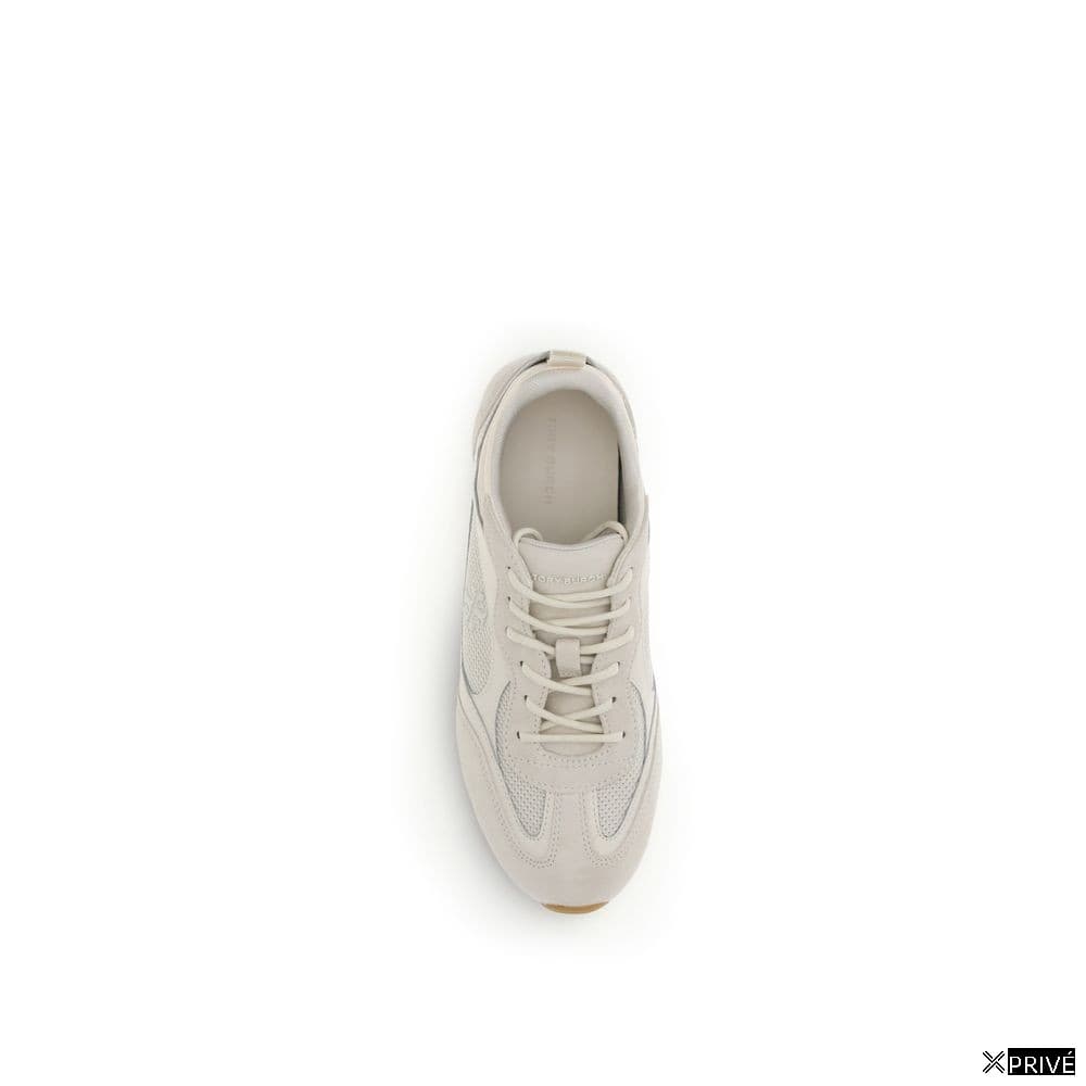 Chaussures de sport beiges en Polyester — 4