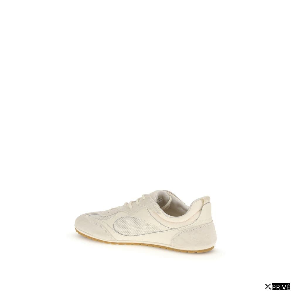 Chaussures de sport beiges en Polyester — 3