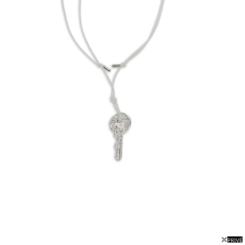 Collier argenté en Laiton — 3