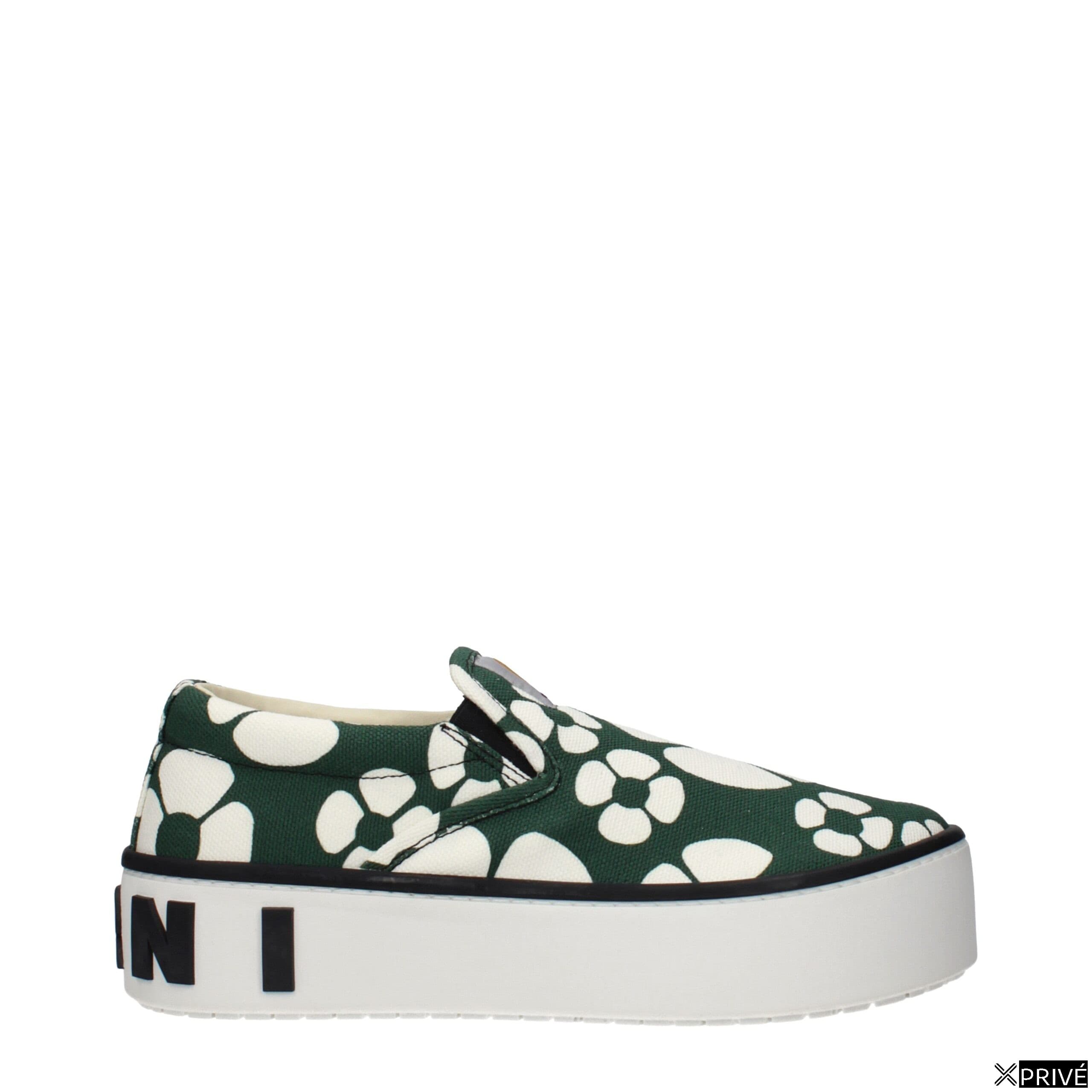 Mocassin vert en Tissu — 1