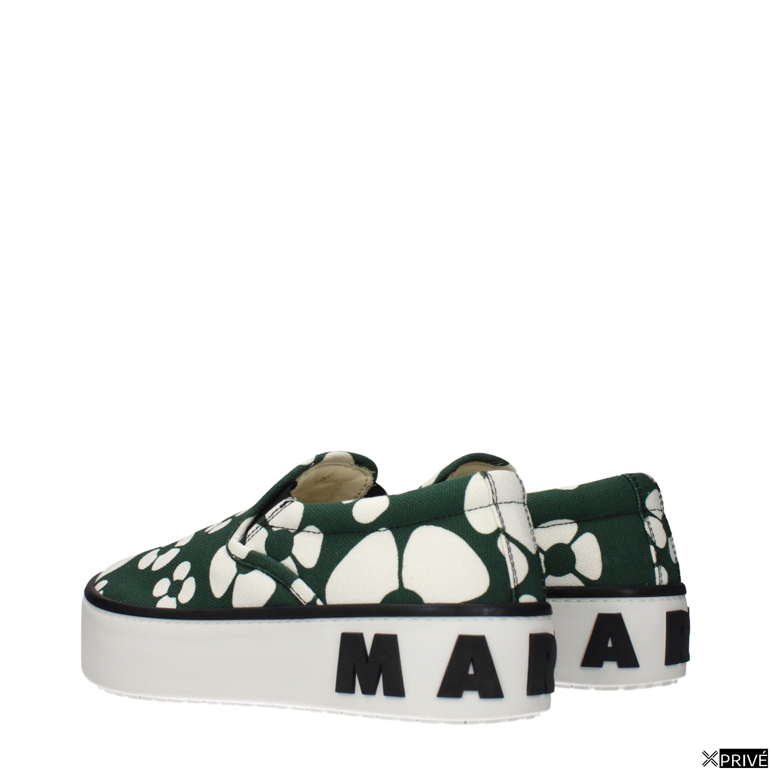 Mocassin vert en Tissu — 4