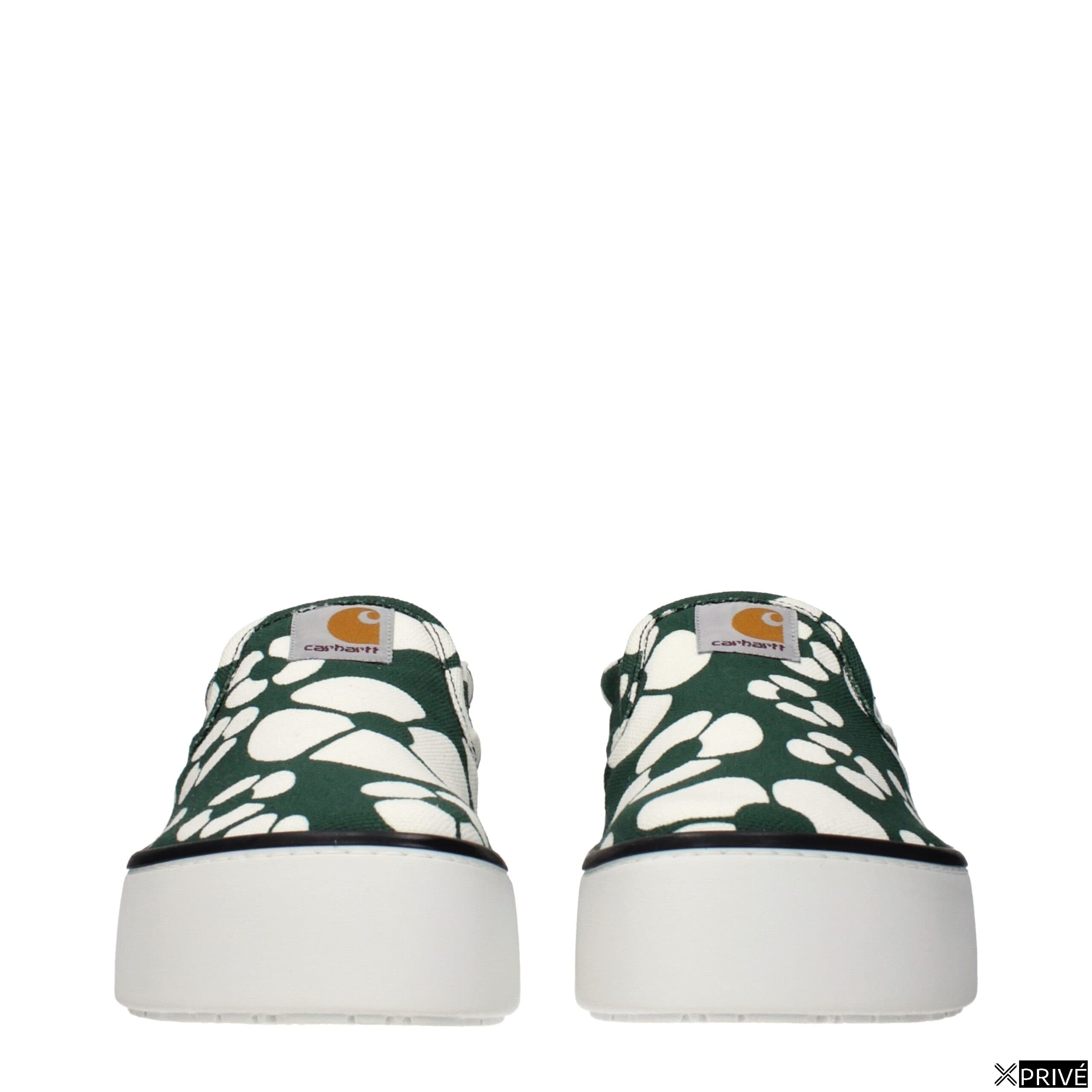 Mocassin vert en Tissu — 3