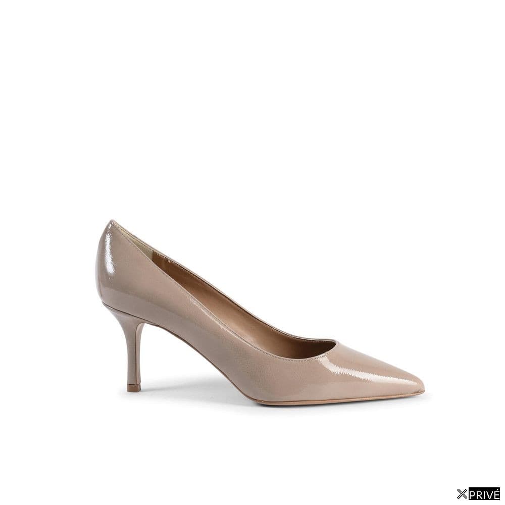 Escarpin beige en Cuir — 1