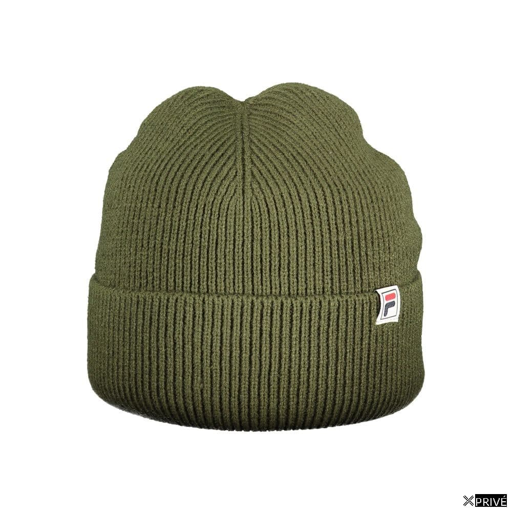 Chapeau vert en Polyacrylique