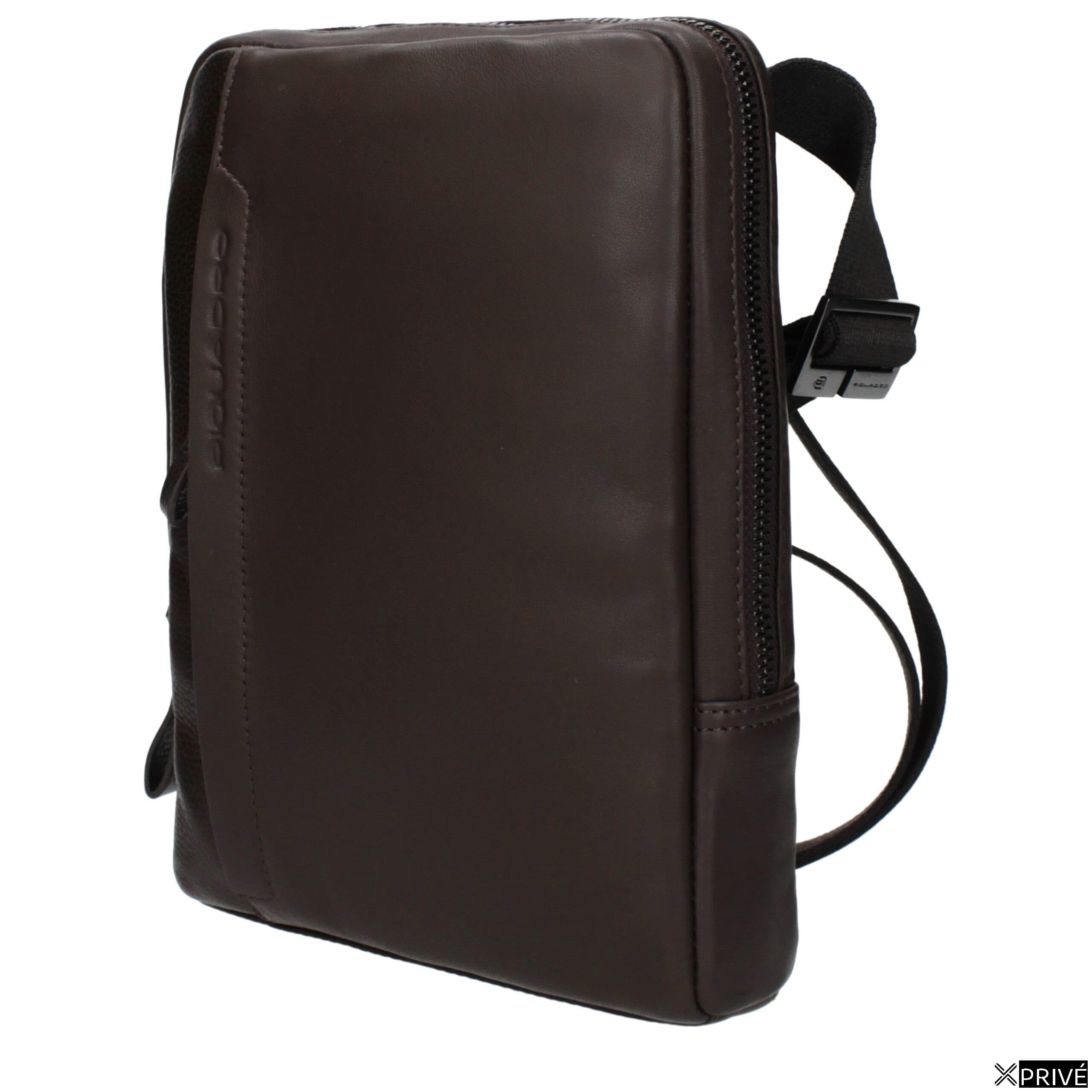 Sac porté croisé brun en Cuir — 2