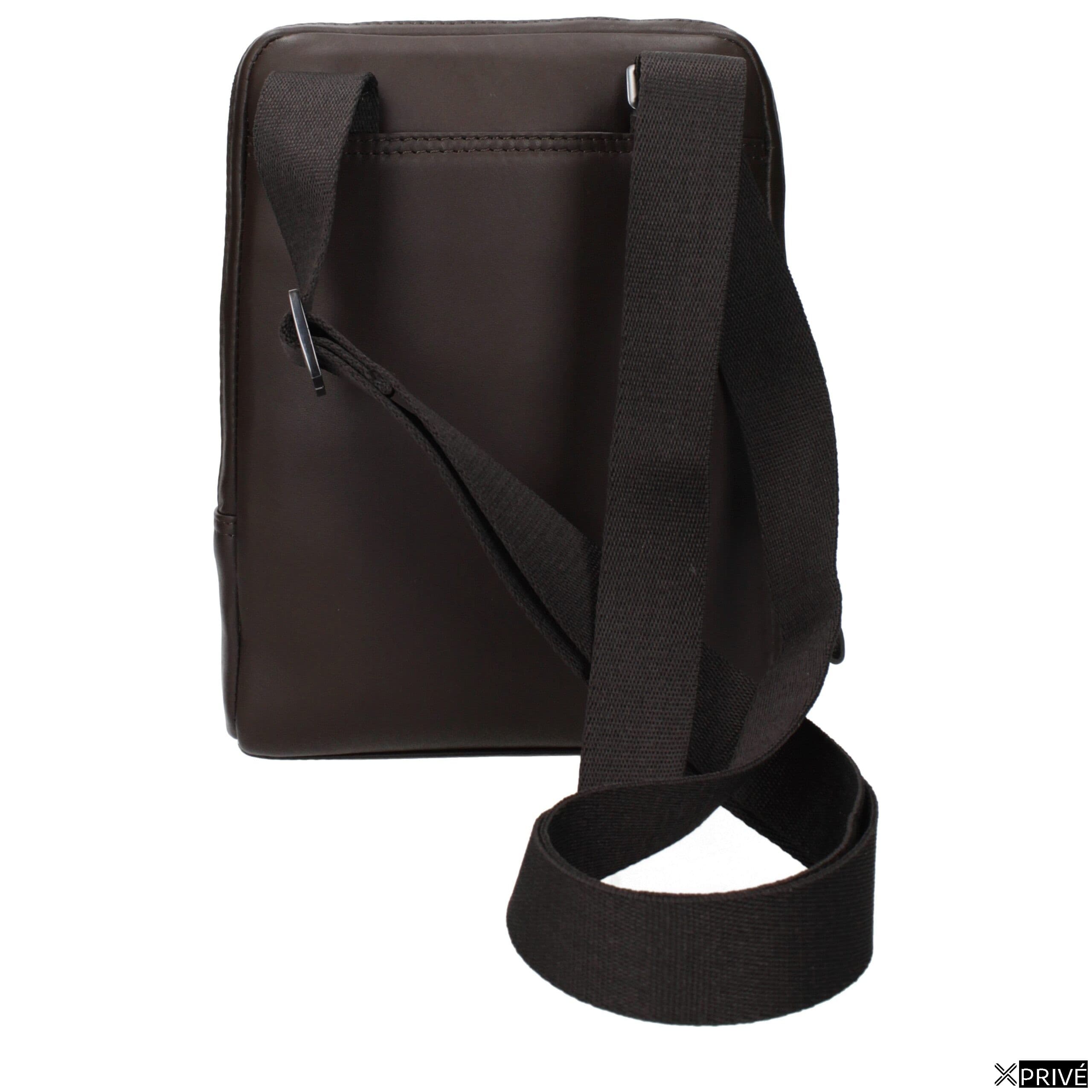 Sac porté croisé brun en Cuir — 3