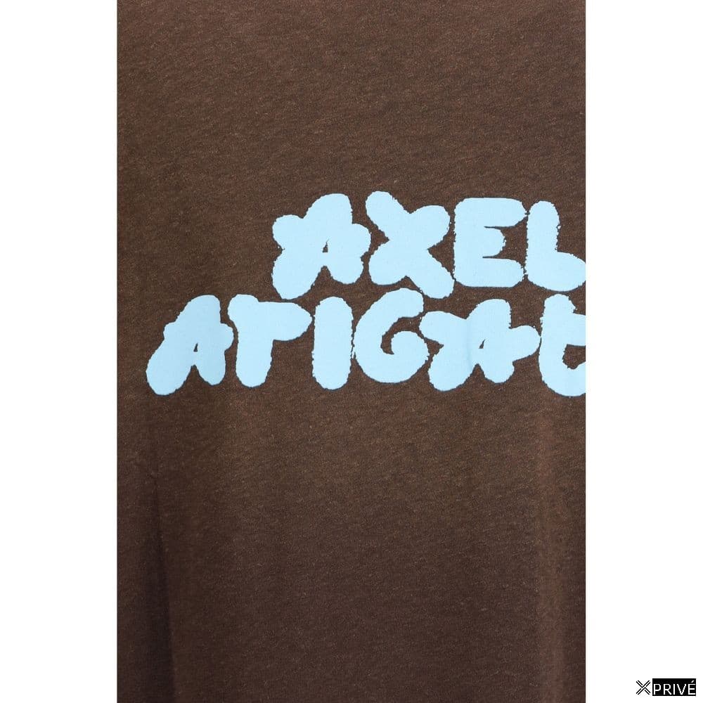 T-shirt brun en Coton — 3