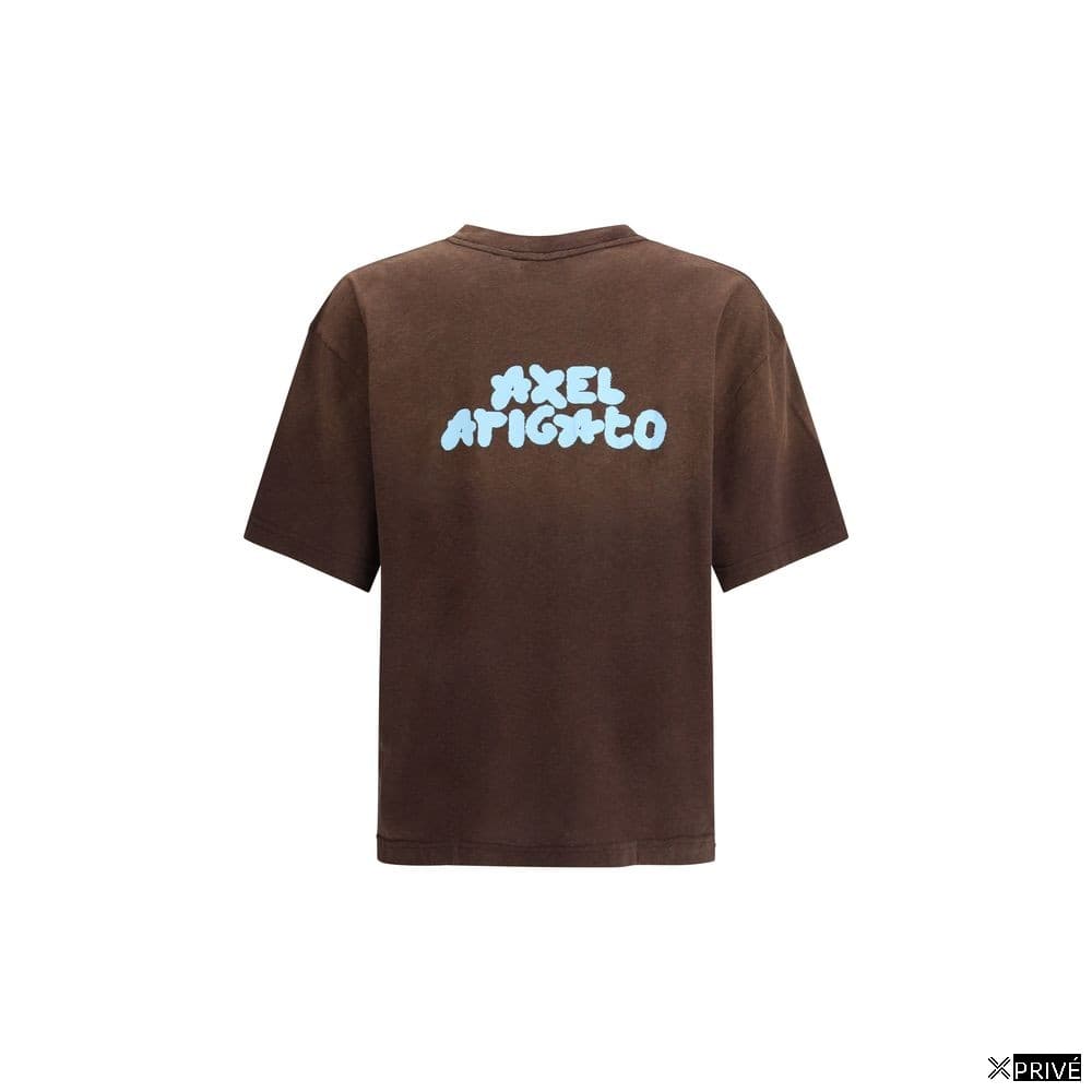 T-shirt brun en Coton — 2