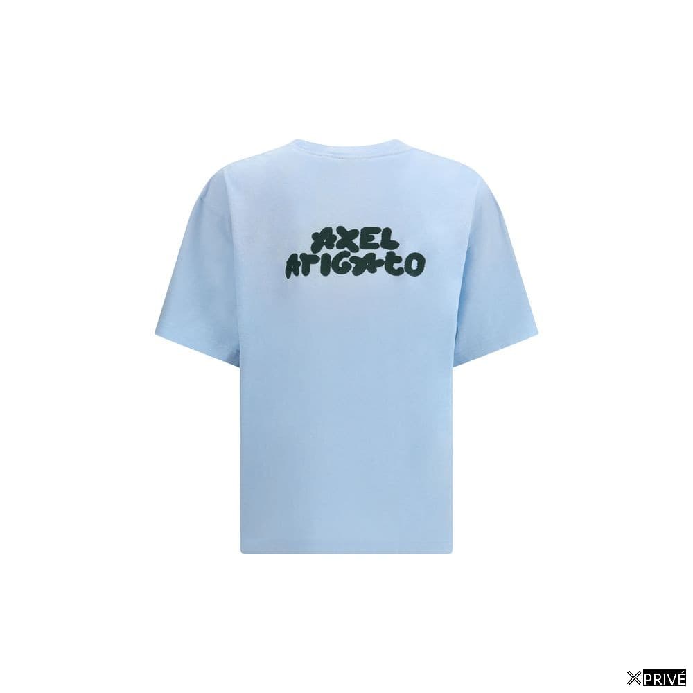 T-shirt bleu en Tissu — 2