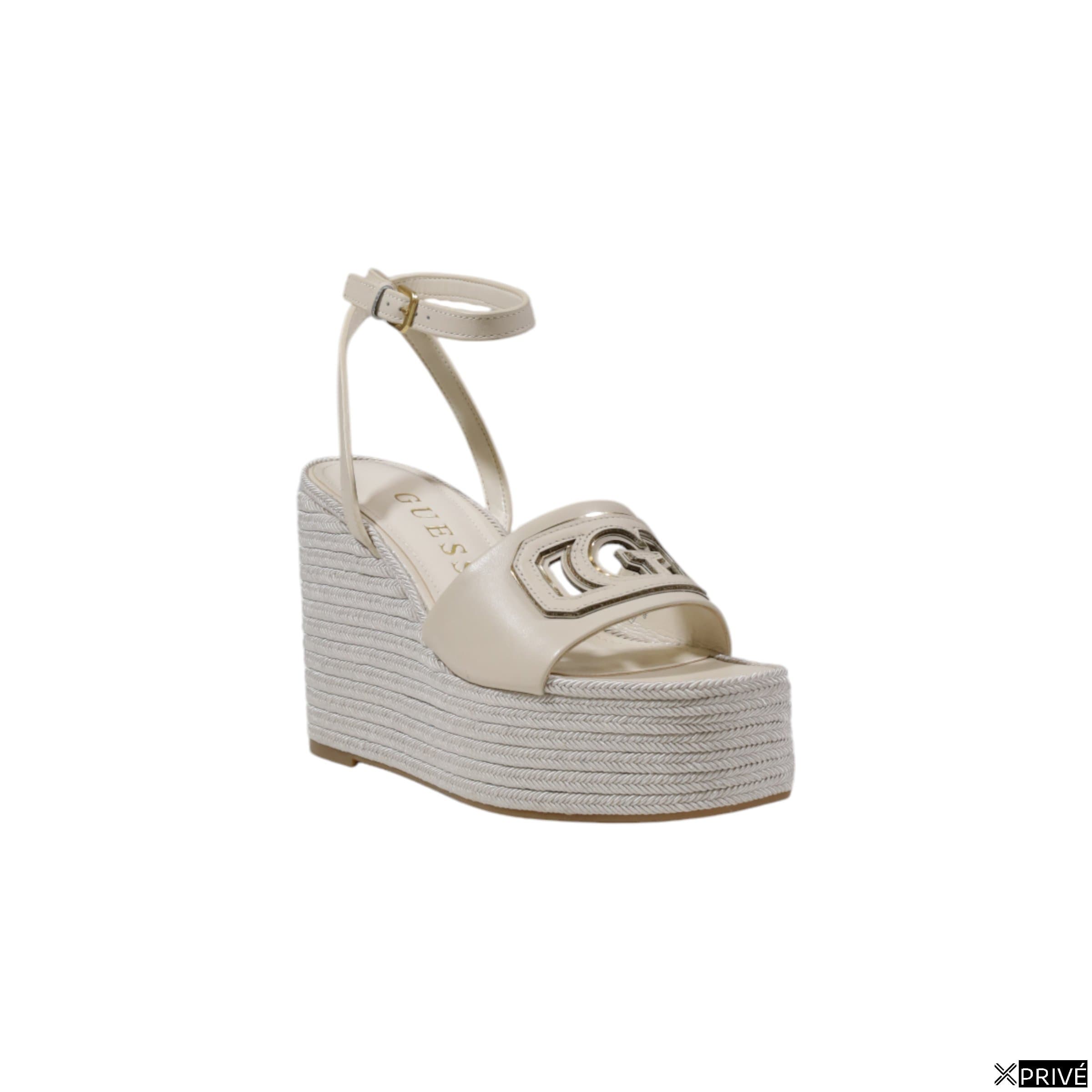 Chaussure compensée beiges — 2