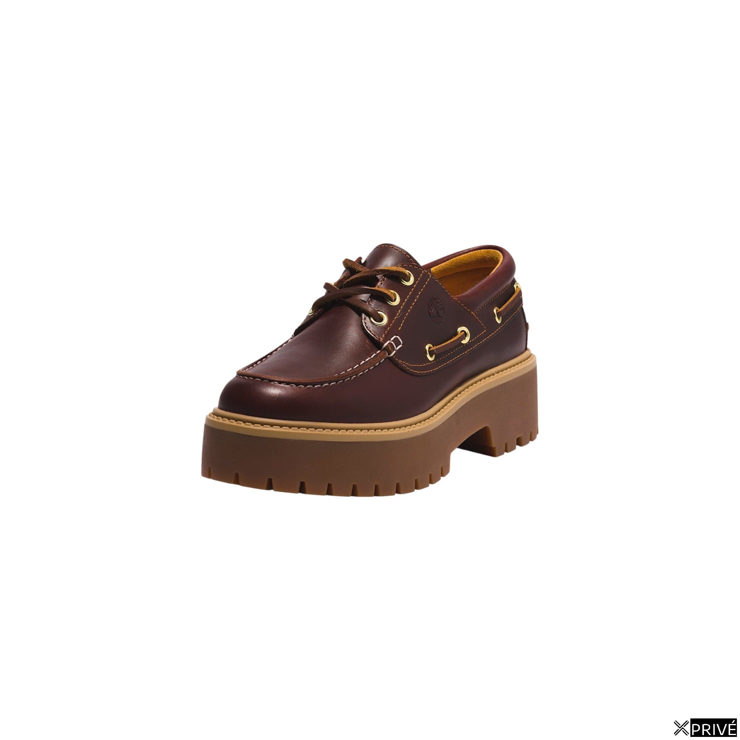 Chaussure à lacets bordeaux — 2