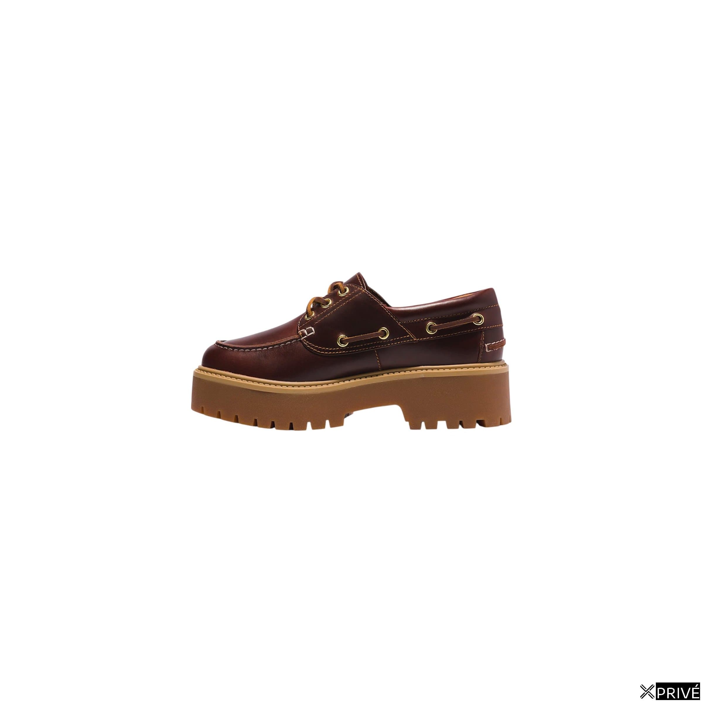 Chaussure à lacets bordeaux — 3