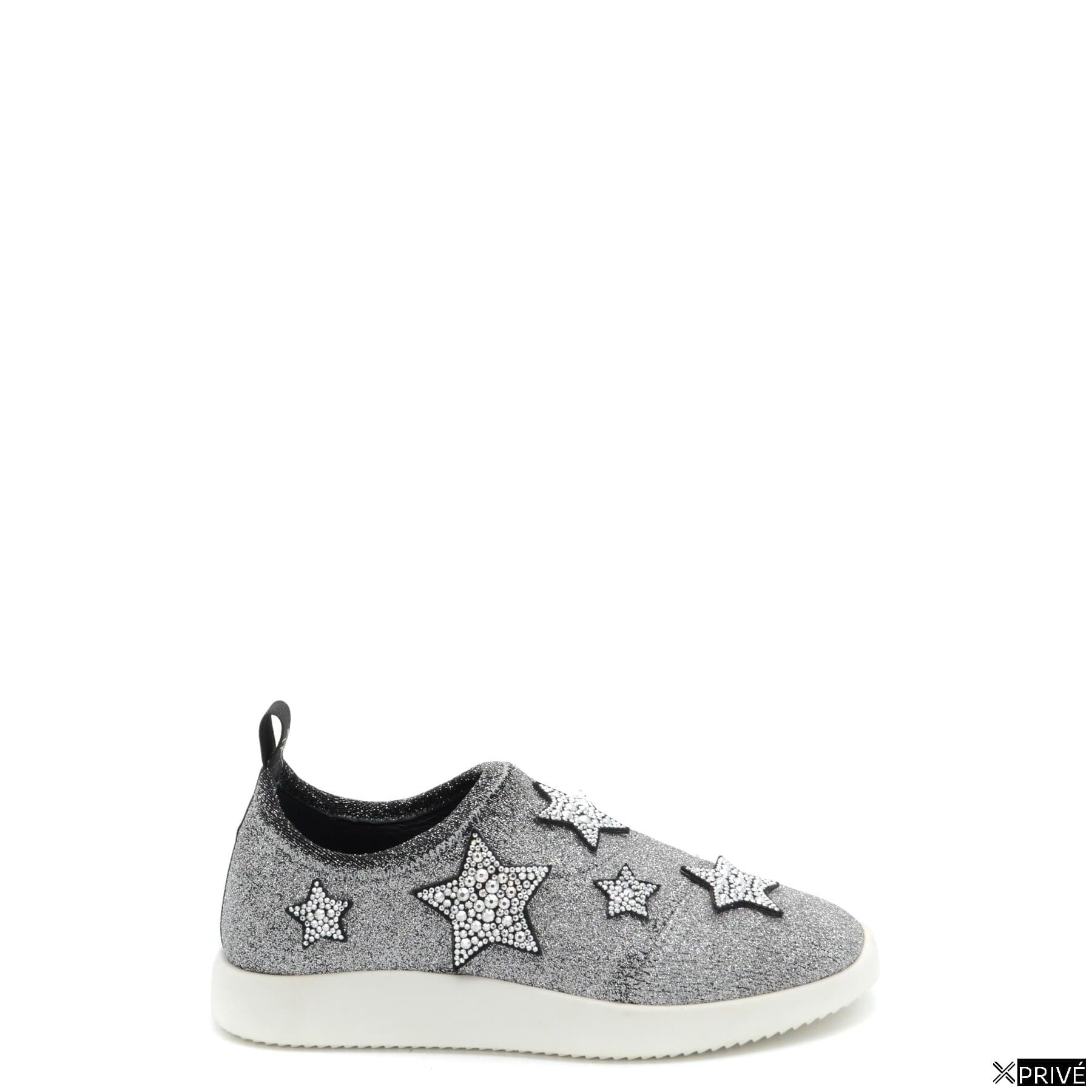 Chaussures de sport argentées — 1
