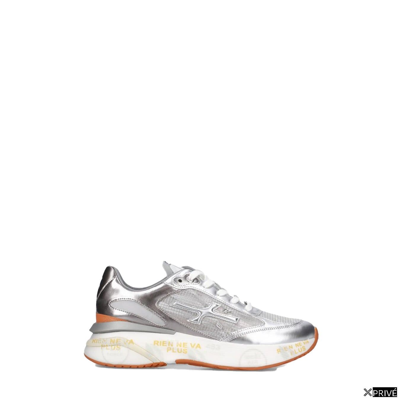 Chaussures de sport argentées — 1