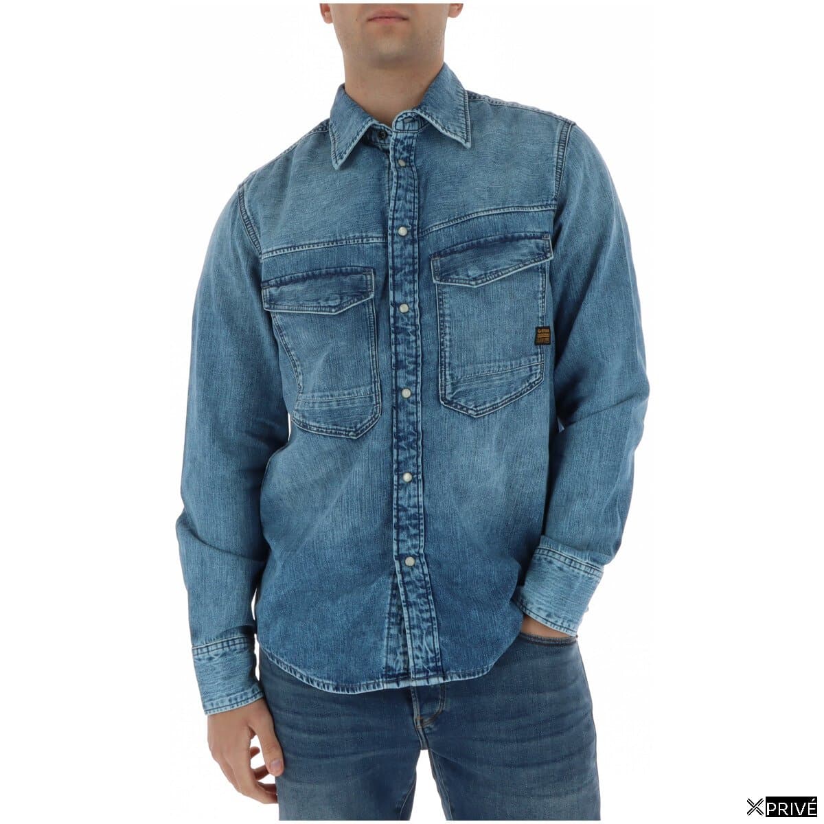 Chemise bleue — 1
