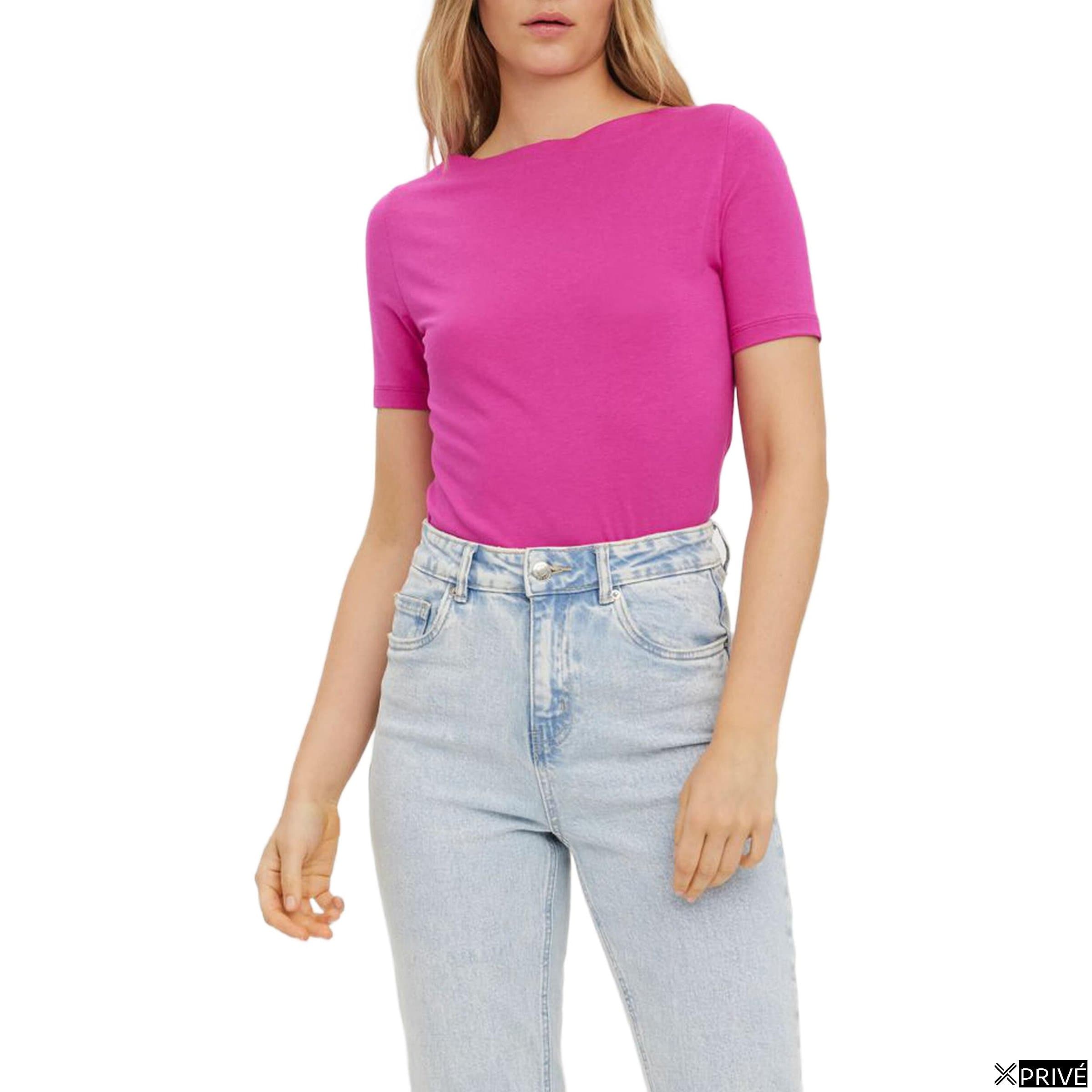 T-shirt fuchsia