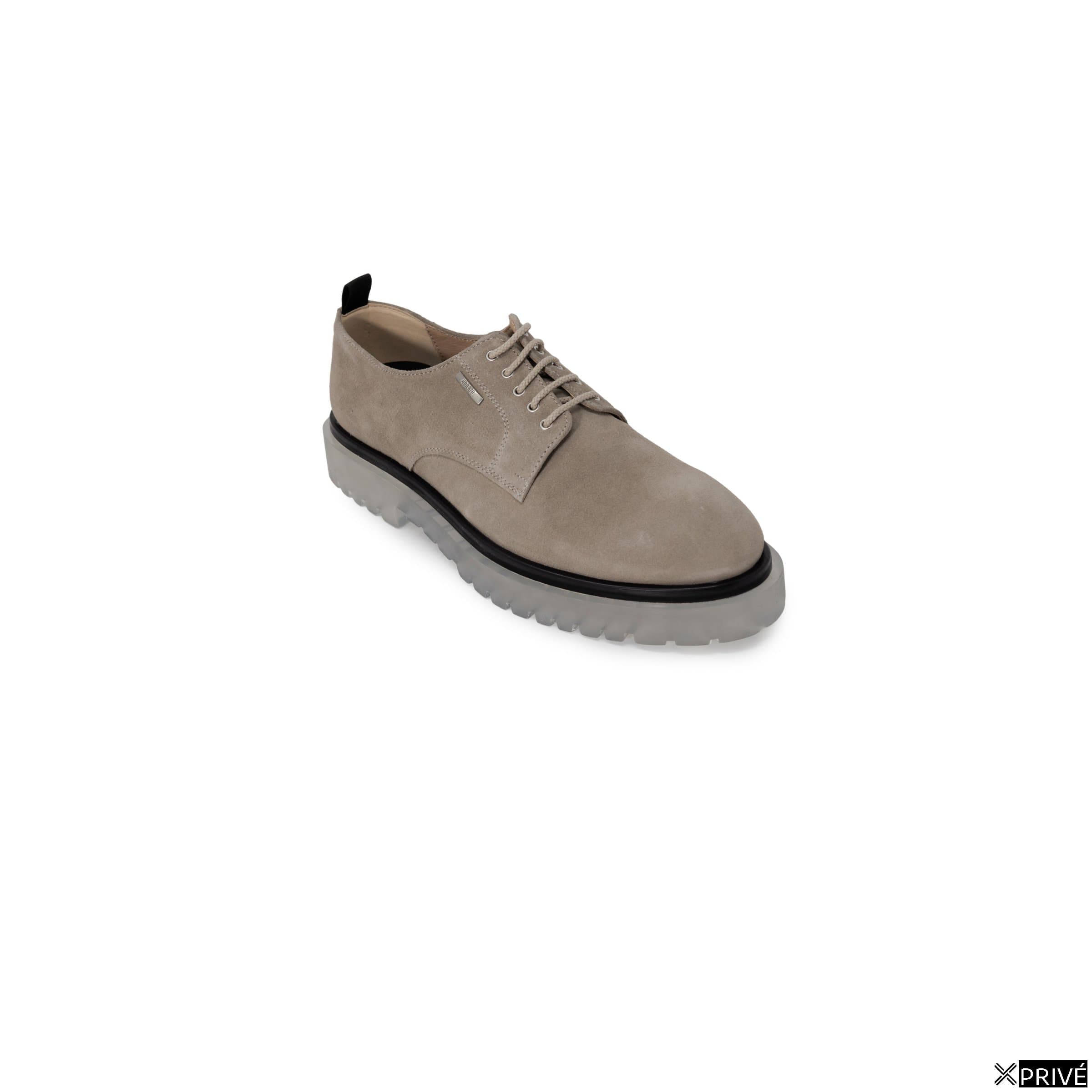 Chaussure à lacets beiges — 2