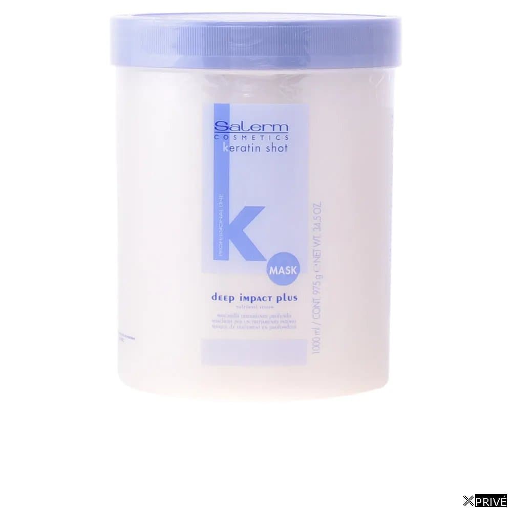 Salerm Cosmetics Keratin Shot Masque Deep Impact Plus 1000ml — 1