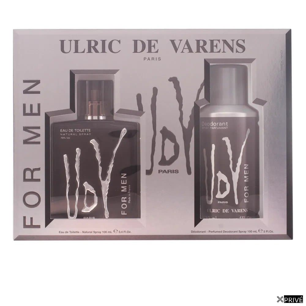 Ulric De Varens Men Eau De Toilette Vaporisateur 100ml Coffret 2 Produits