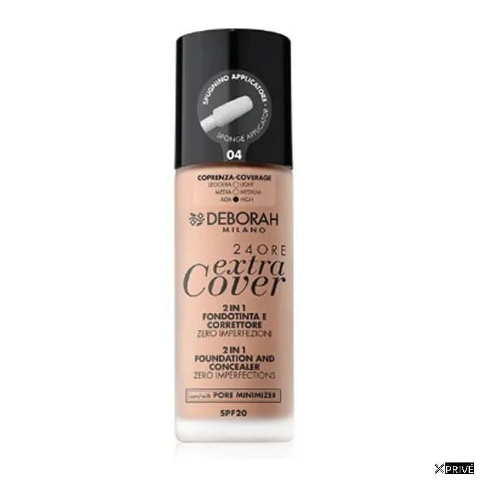 Deborah Milano 24 Ore Extra Cover 2 En 1 Spf20 04 30ml — 1