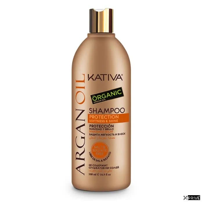Kativa Argan Oil Shampoo Protection Softness & Shine 500ml