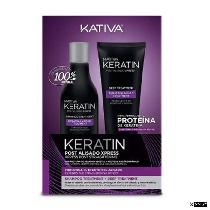 Kativa Keratin Post-lissage Xpress Coffret 2 Produits — 1