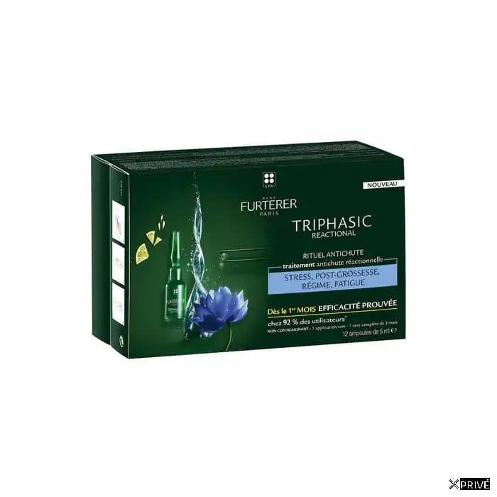 Rene Furterer Triphasic Reactional Anti-Fall Treatment 12x5ml — 1